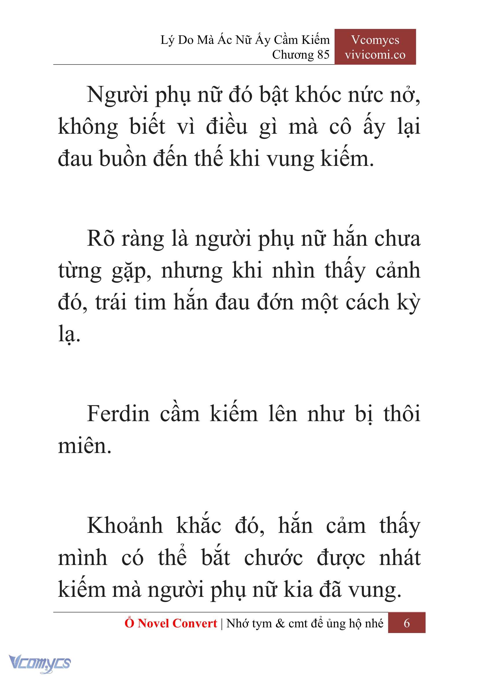 [Novel] Lý Do Mà Ác Nữ Ấy Cầm Kiếm Chap 85 - Trang 2