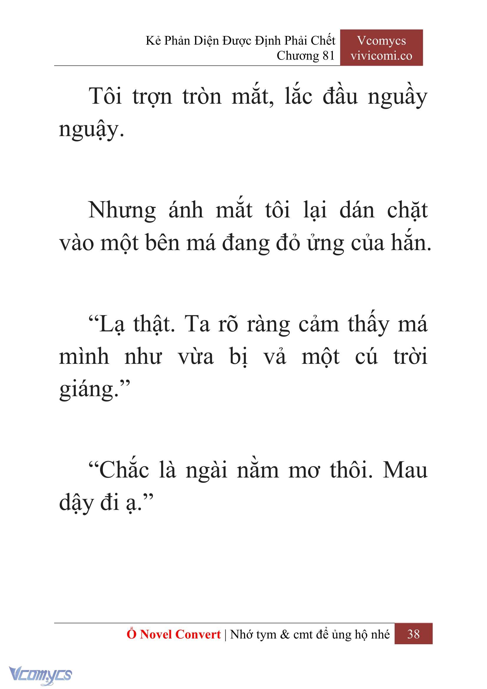 [Novel] Kẻ Phản Diện Được Định Phải Chết Chap 81 - Trang 2