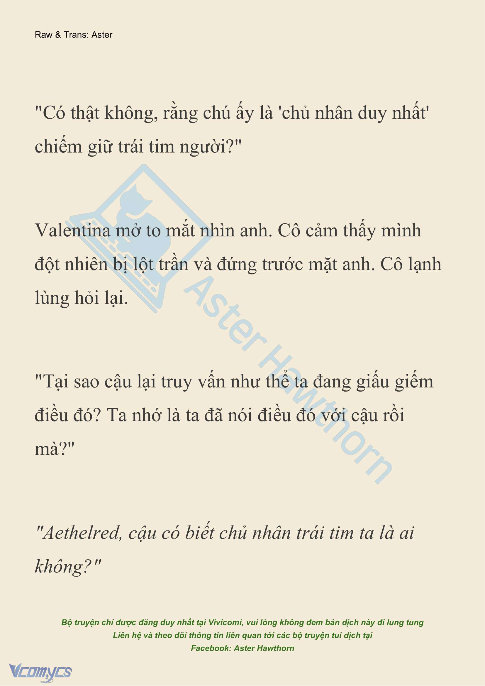 [NOVEL] Thiên Đường Của Valentina Chap 107 - Trang 2