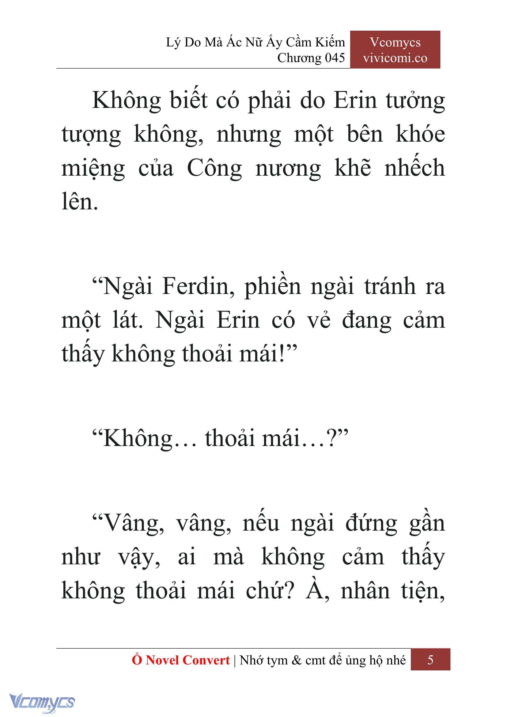 [Novel] Lý Do Mà Ác Nữ Ấy Cầm Kiếm Chap 45 - Trang 2