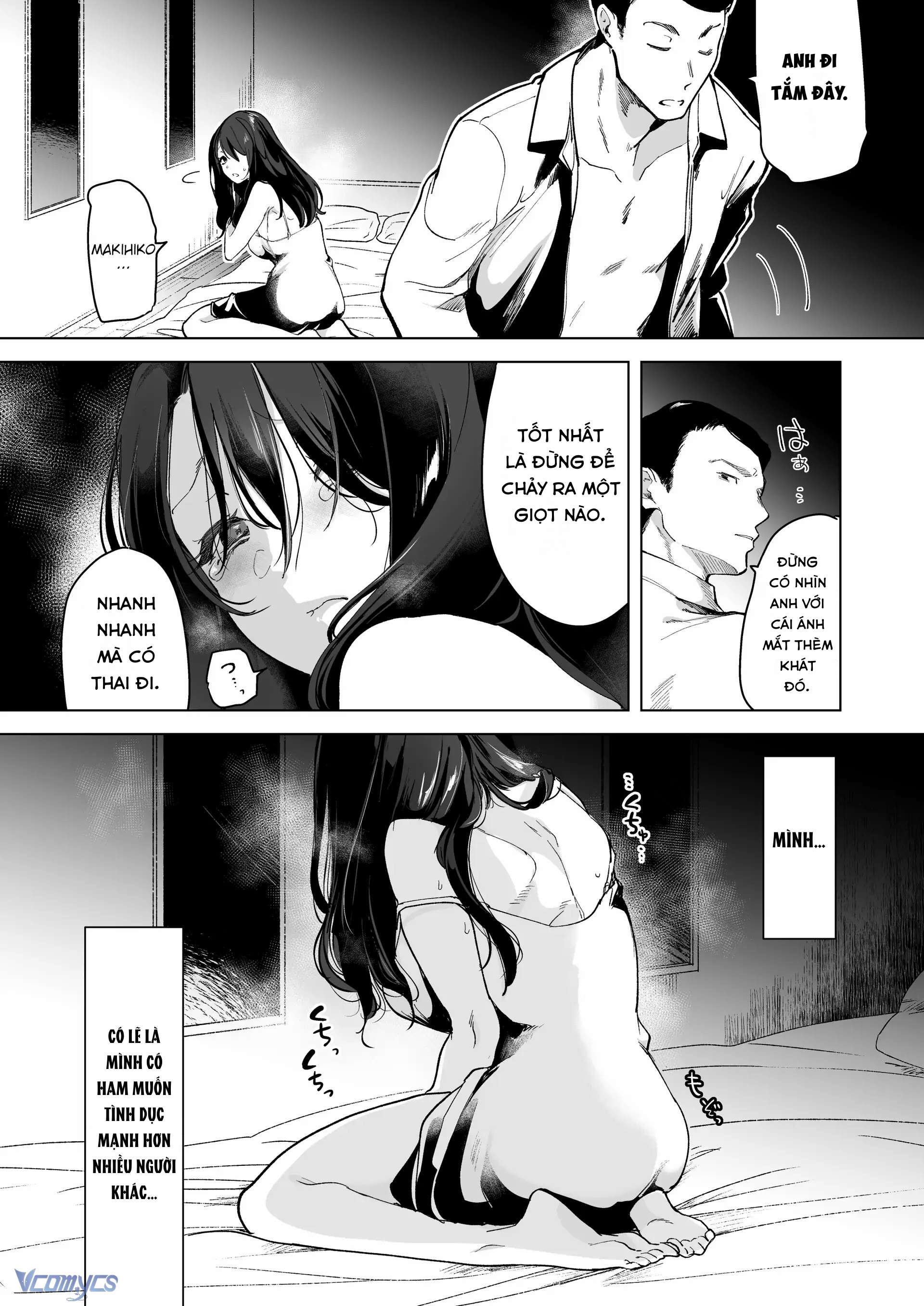 『18+』Anh cảnh sát nhà bên si tình - Cô vợ ngày ngày bị giam giữ và NTR trong lồng sắt Chap 1 - Trang 2