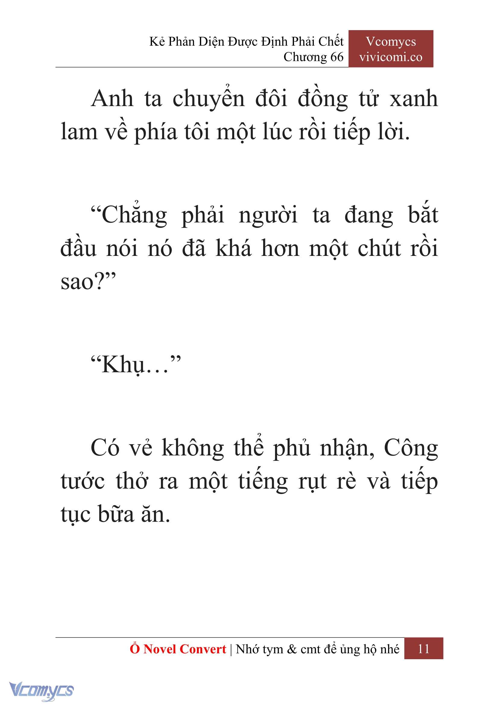 [Novel] Kẻ Phản Diện Được Định Phải Chết Chap 66 - Trang 2