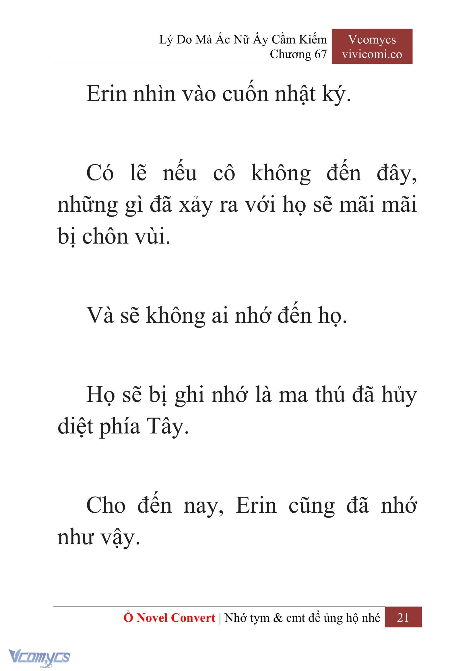 [Novel] Lý Do Mà Ác Nữ Ấy Cầm Kiếm Chap 67 - Trang 2