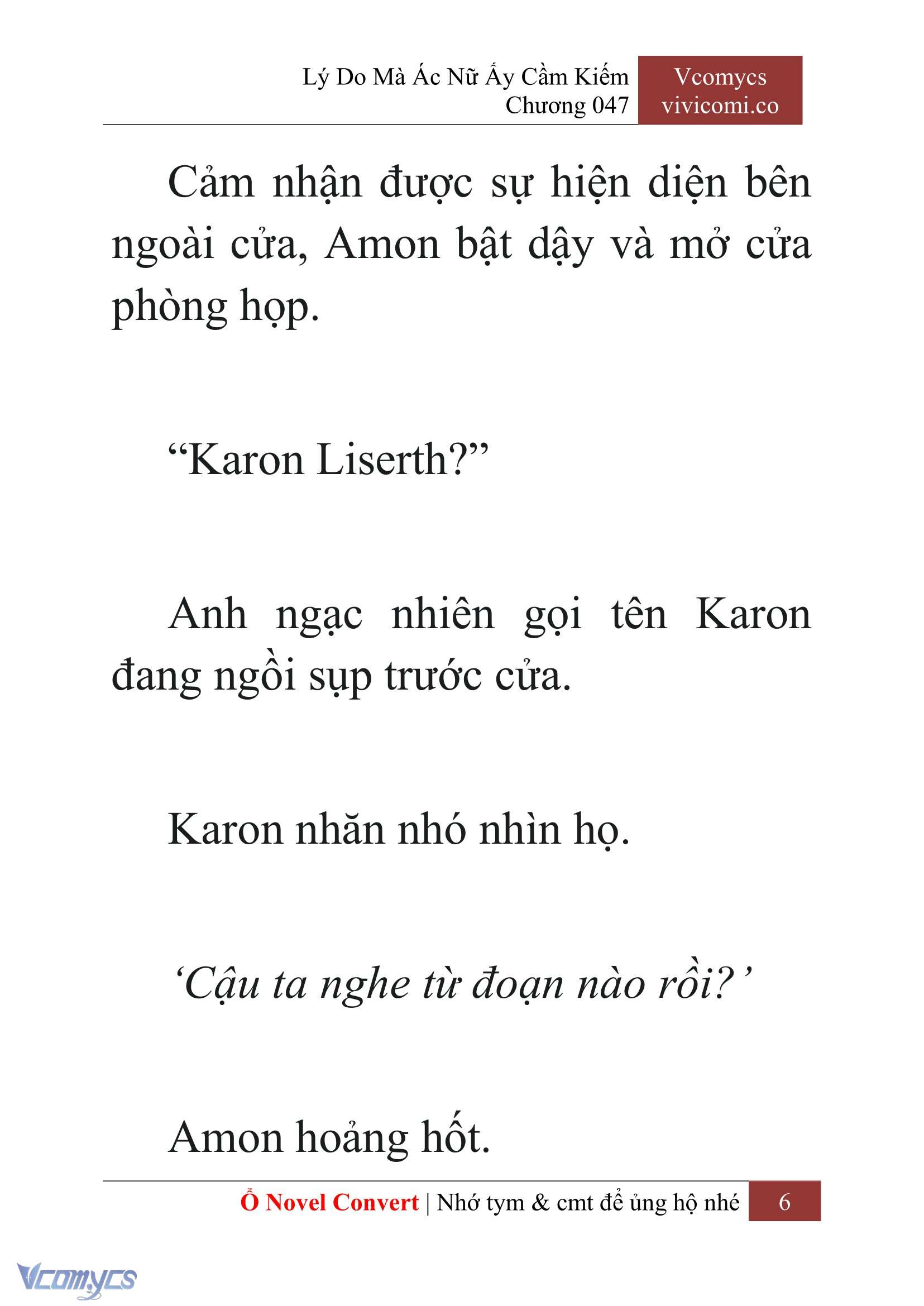 [Novel] Lý Do Mà Ác Nữ Ấy Cầm Kiếm Chap 47 - Trang 2