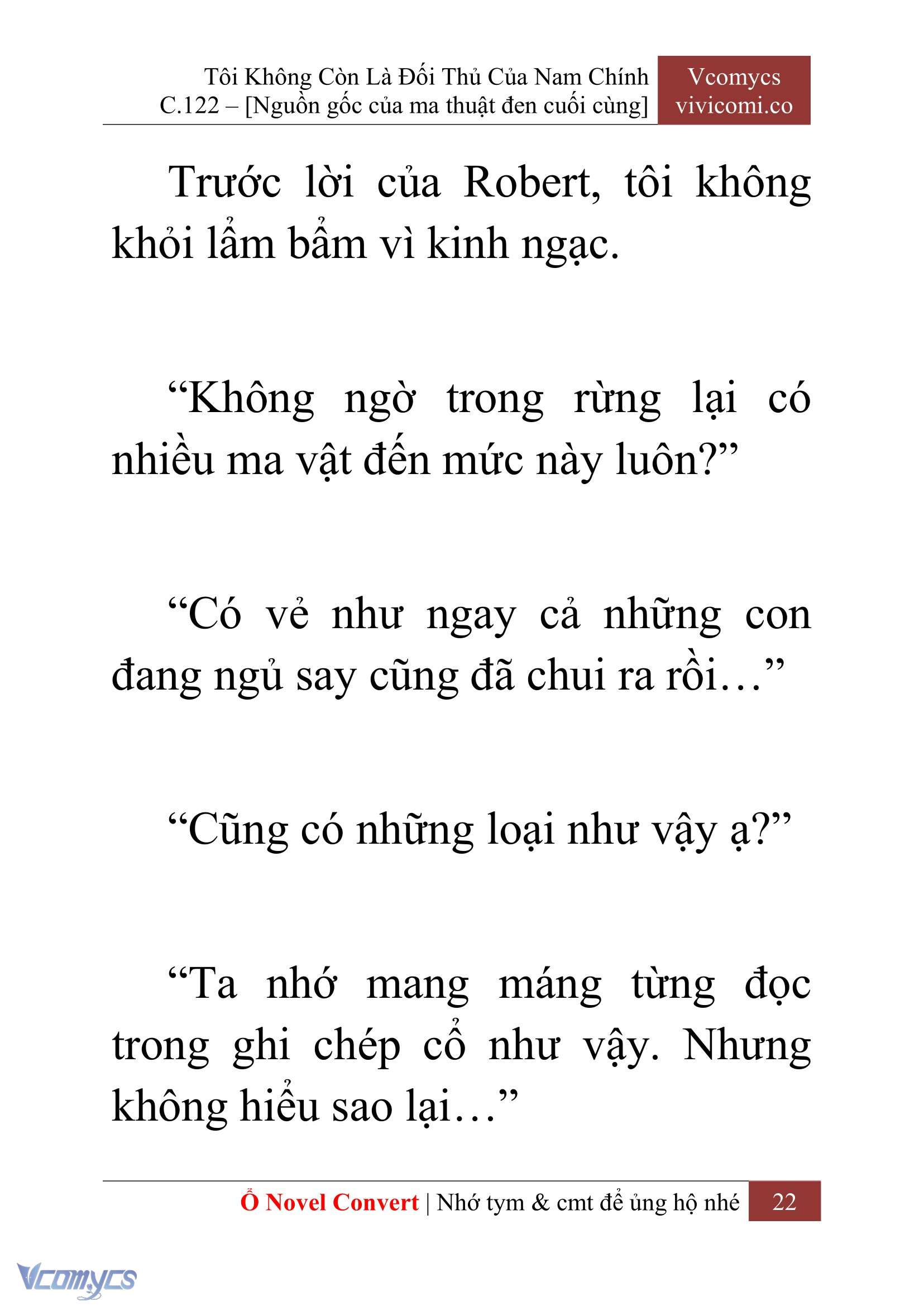 [Novel] Tôi Không Còn Là Đối Thủ Của Nam Chính Chap 122 - Trang 2