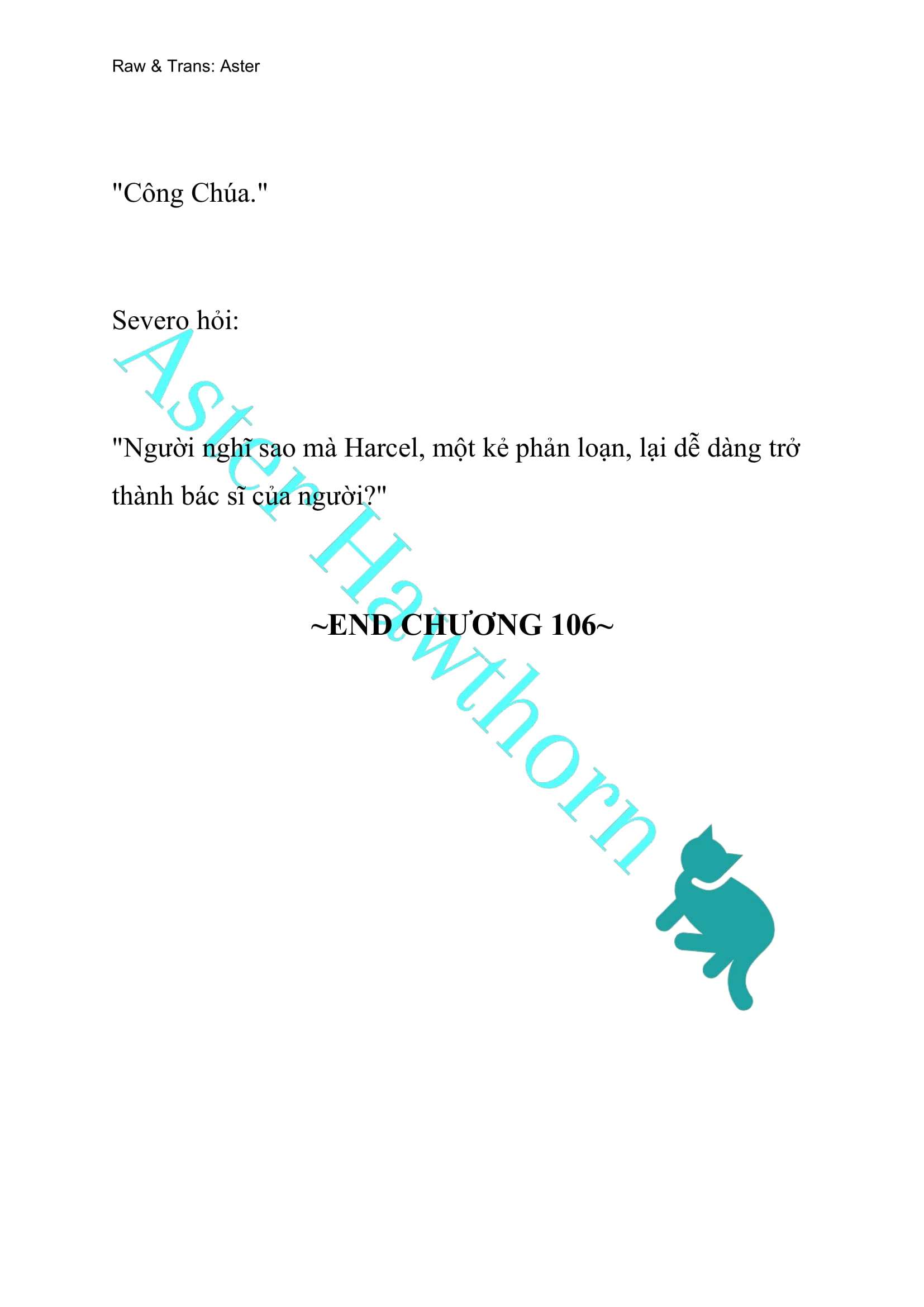 [NOVEL] Búp Bê Trong Phòng Ngủ Của Công Chúa Chap 106 - Trang 2