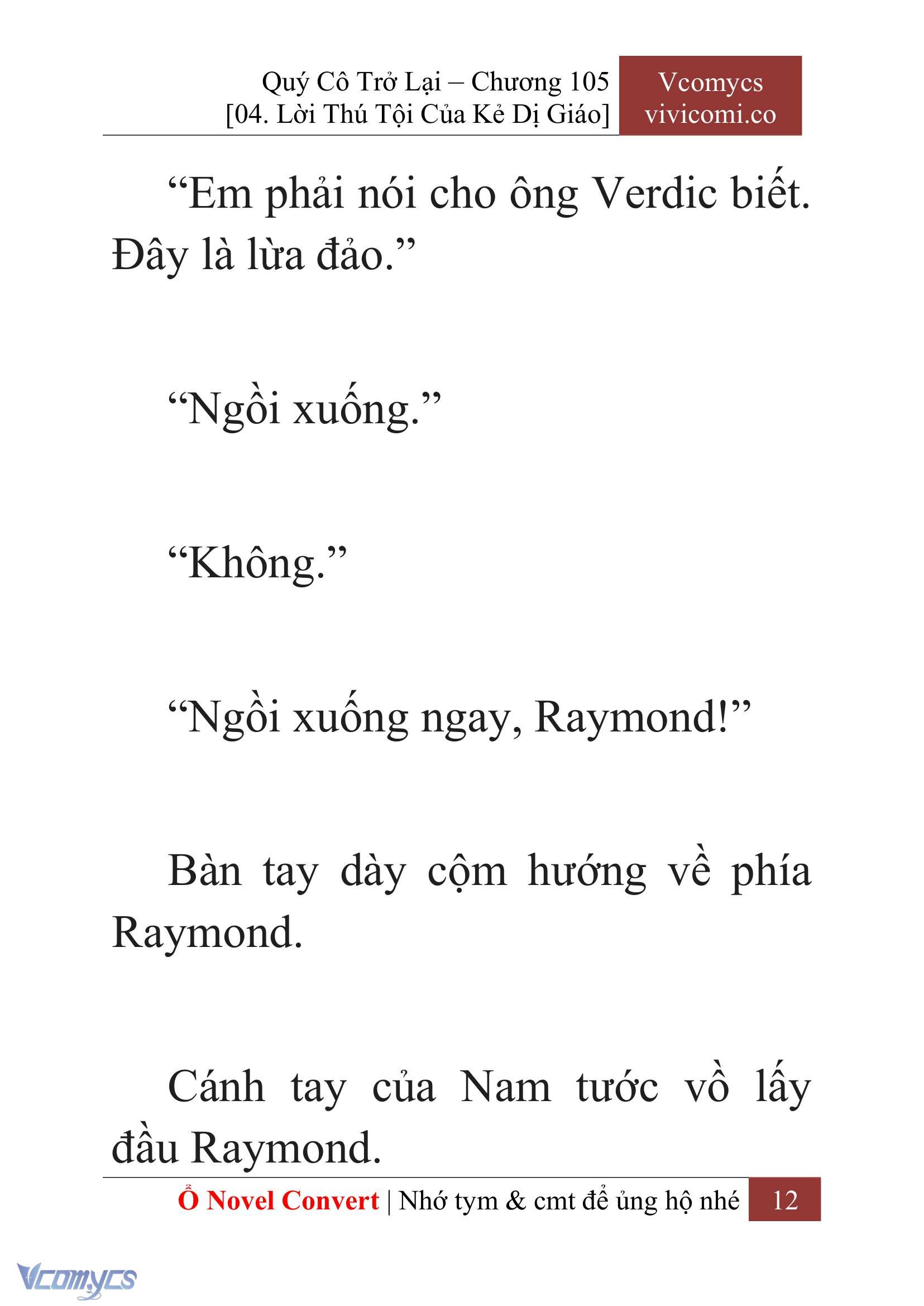 [Novel] Quý Cô Trở Lại Chap 105 - Trang 2
