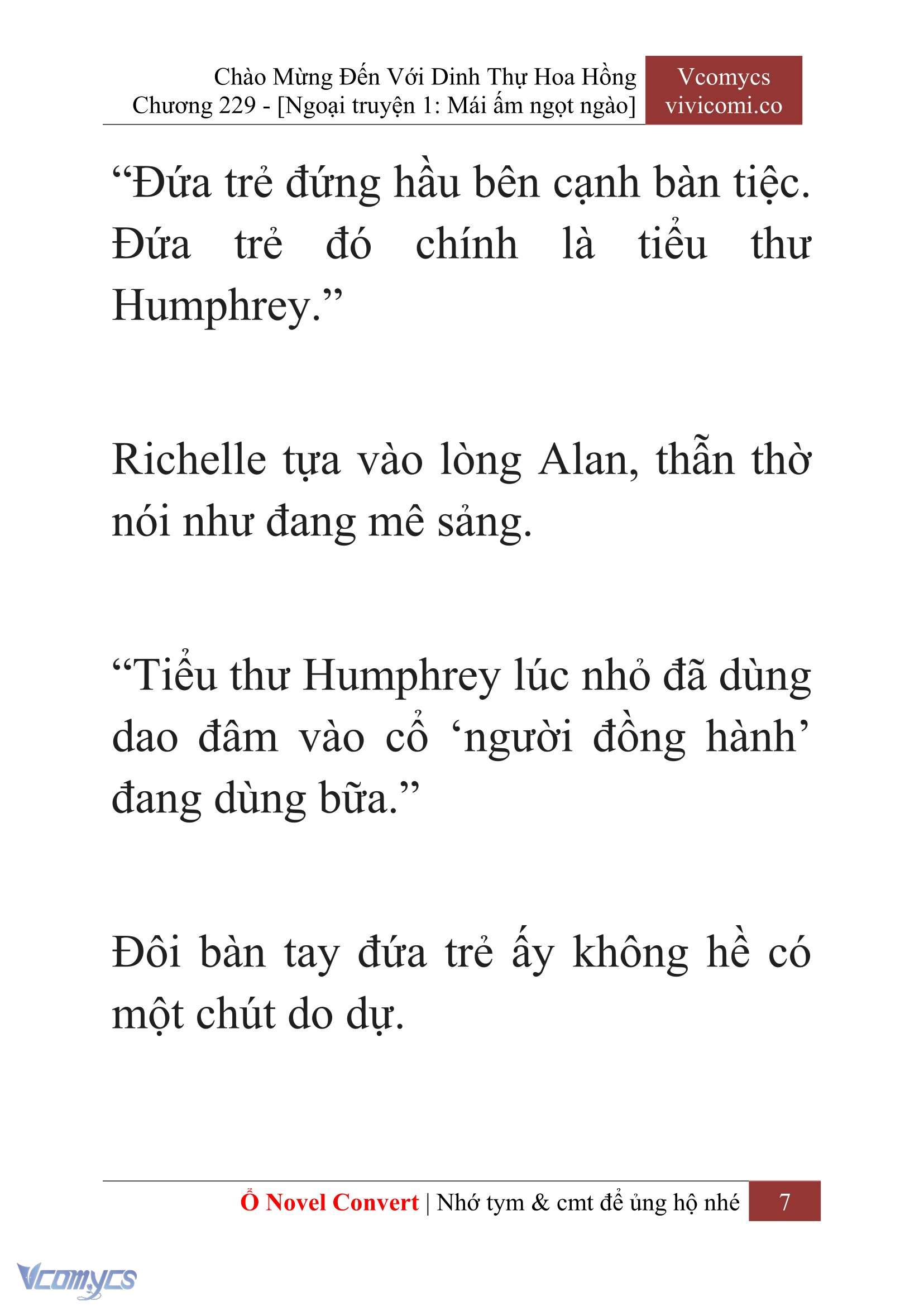 [Novel] Chào Mừng Đến Với Dinh Thự Hoa Hồng Chap 229 - Trang 2