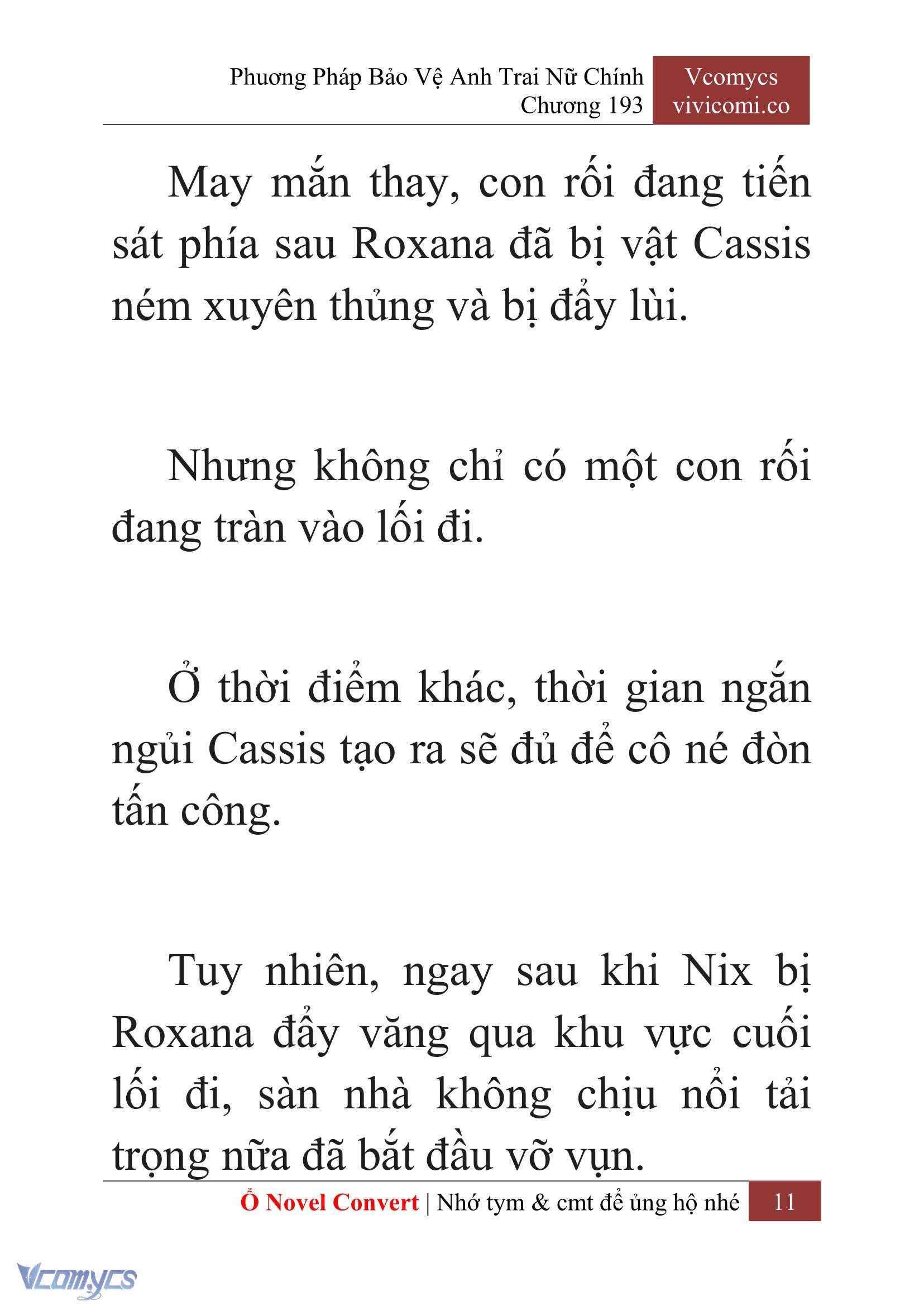 [Novel] Phương Pháp Bảo Vệ Anh Trai Nữ Chính Chap 193 - Trang 2