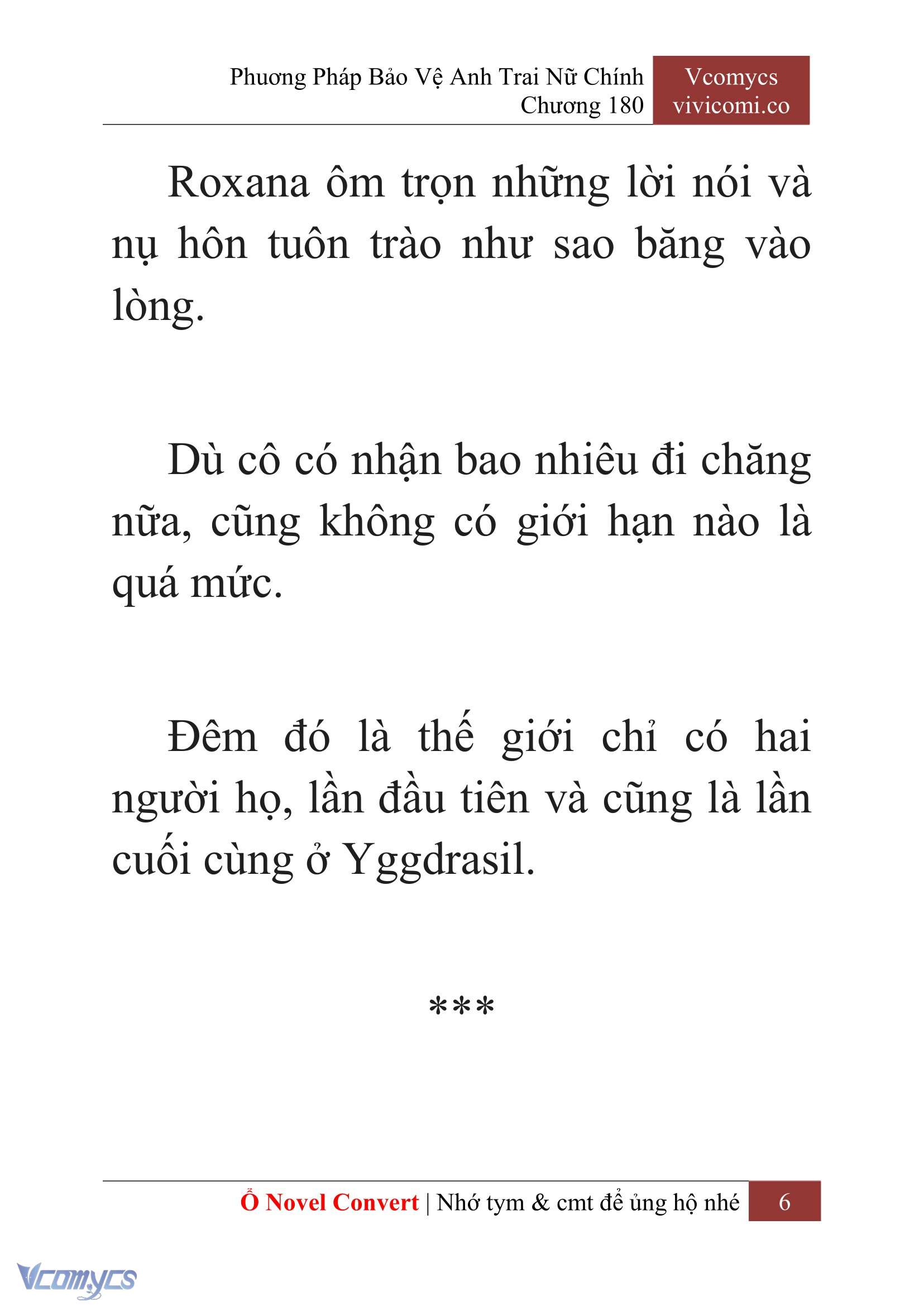[Novel] Phương Pháp Bảo Vệ Anh Trai Nữ Chính Chap 180 - Trang 2