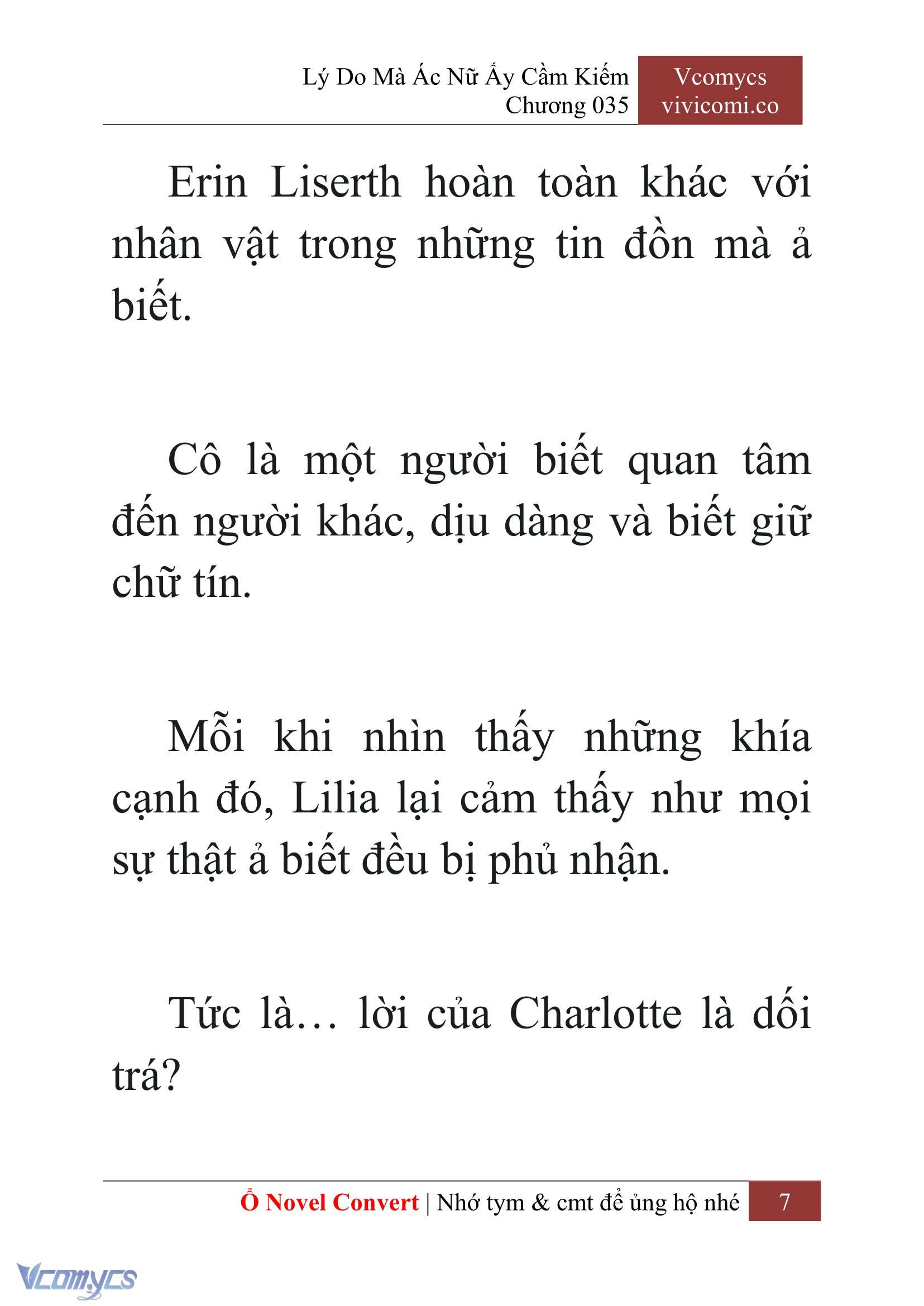[Novel] Lý Do Mà Ác Nữ Ấy Cầm Kiếm Chap 35 - Trang 2