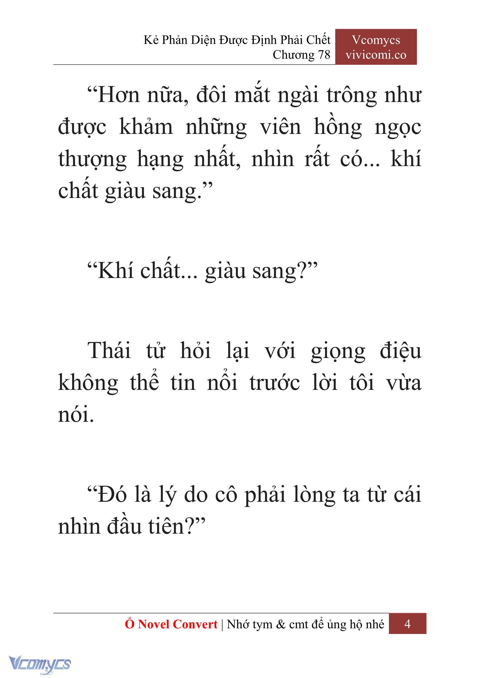 [Novel] Kẻ Phản Diện Được Định Phải Chết Chap 78 - Trang 2