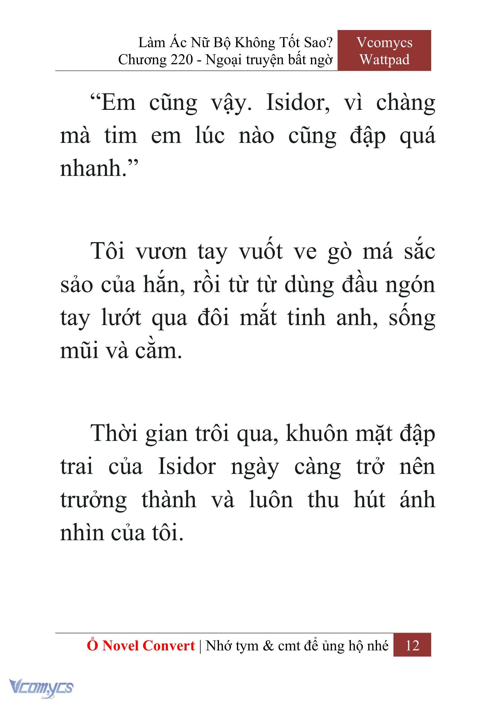 [Novel] Làm Ác Nữ Bộ Không Tốt Sao? Chap 220 - Trang 2