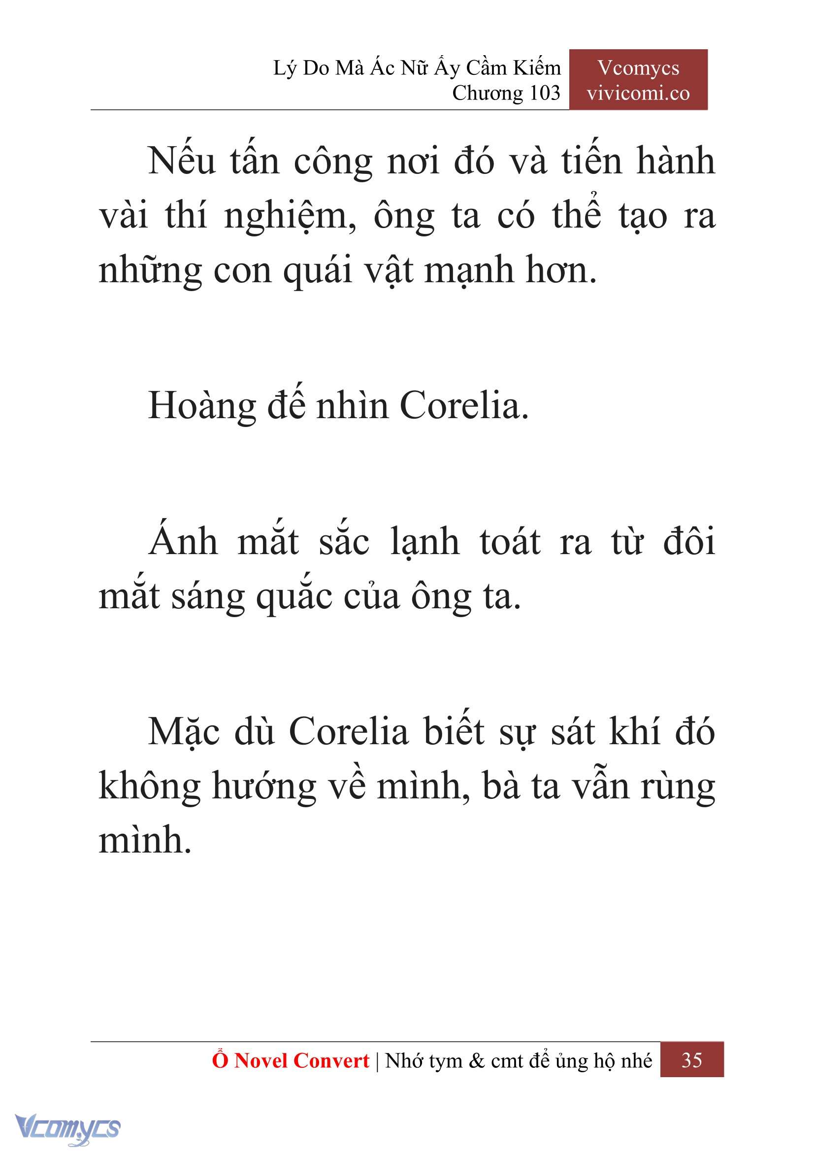 [Novel] Lý Do Mà Ác Nữ Ấy Cầm Kiếm Chap 103 - Trang 2