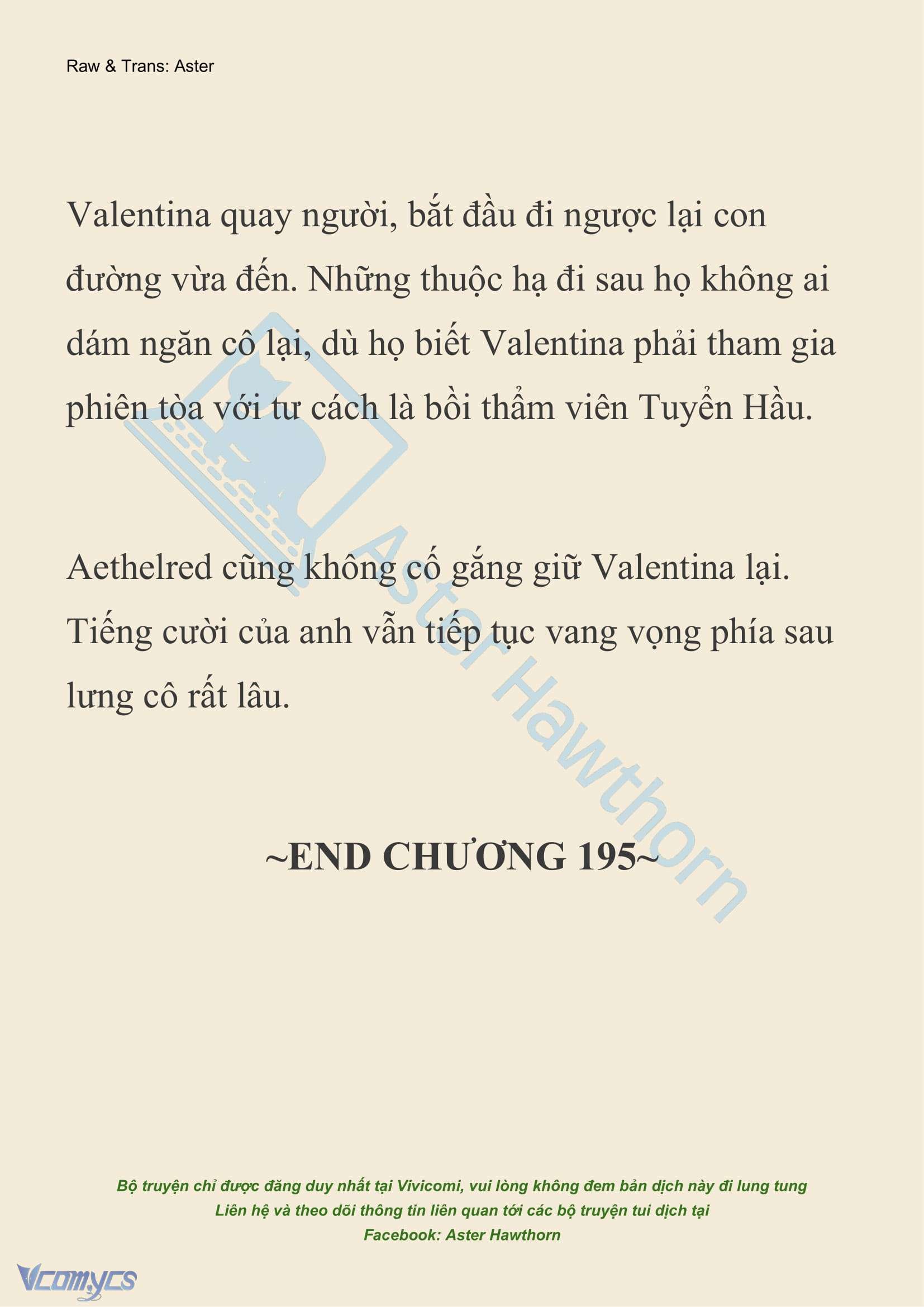 [NOVEL] Thiên Đường Của Valentina Chap 195 - Trang 2