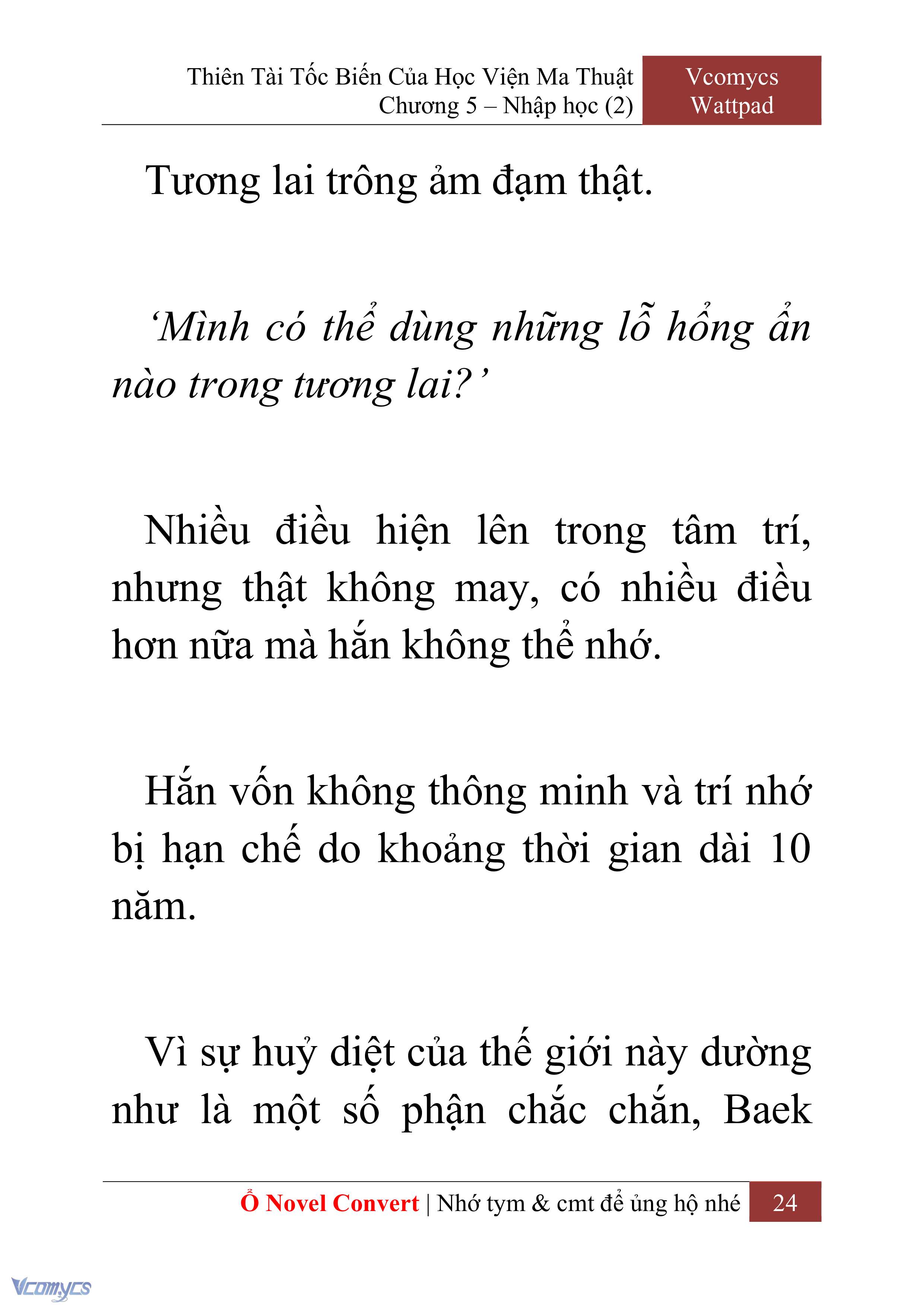 [Novel] Thiên Tài Tốc Biến Của Học Viện Ma Thuật Chap 5 - Trang 2