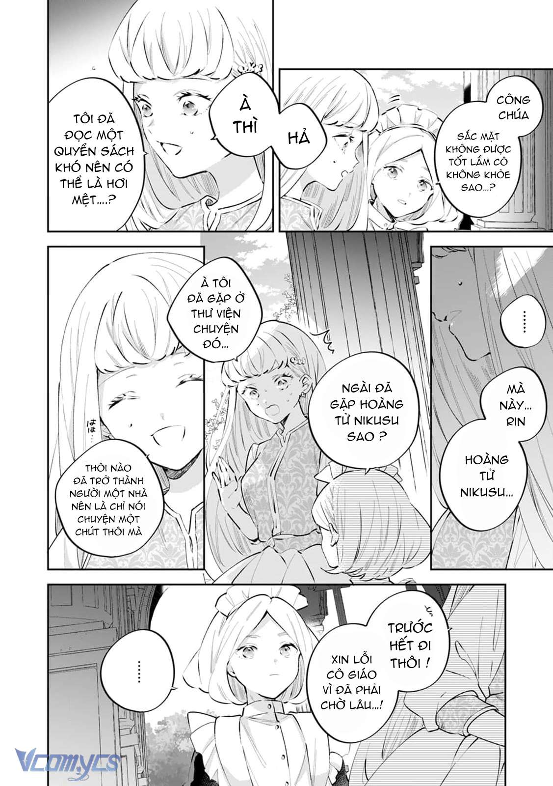 [18+] Tôi Và Công Chúa Chuyển Sinh Cho Nhau Rồi... Chap 6 - Trang 2