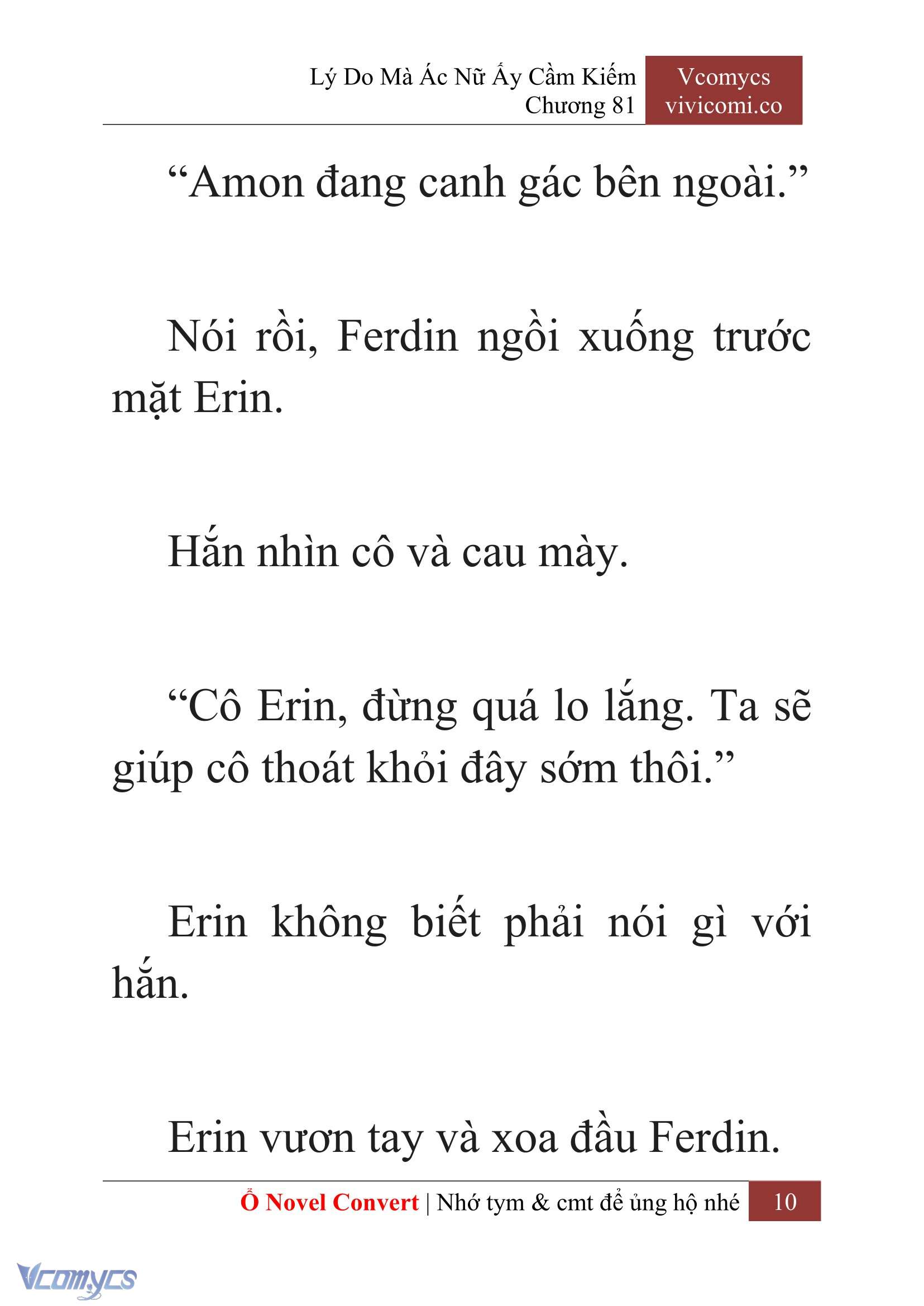 [Novel] Lý Do Mà Ác Nữ Ấy Cầm Kiếm Chap 81 - Trang 2