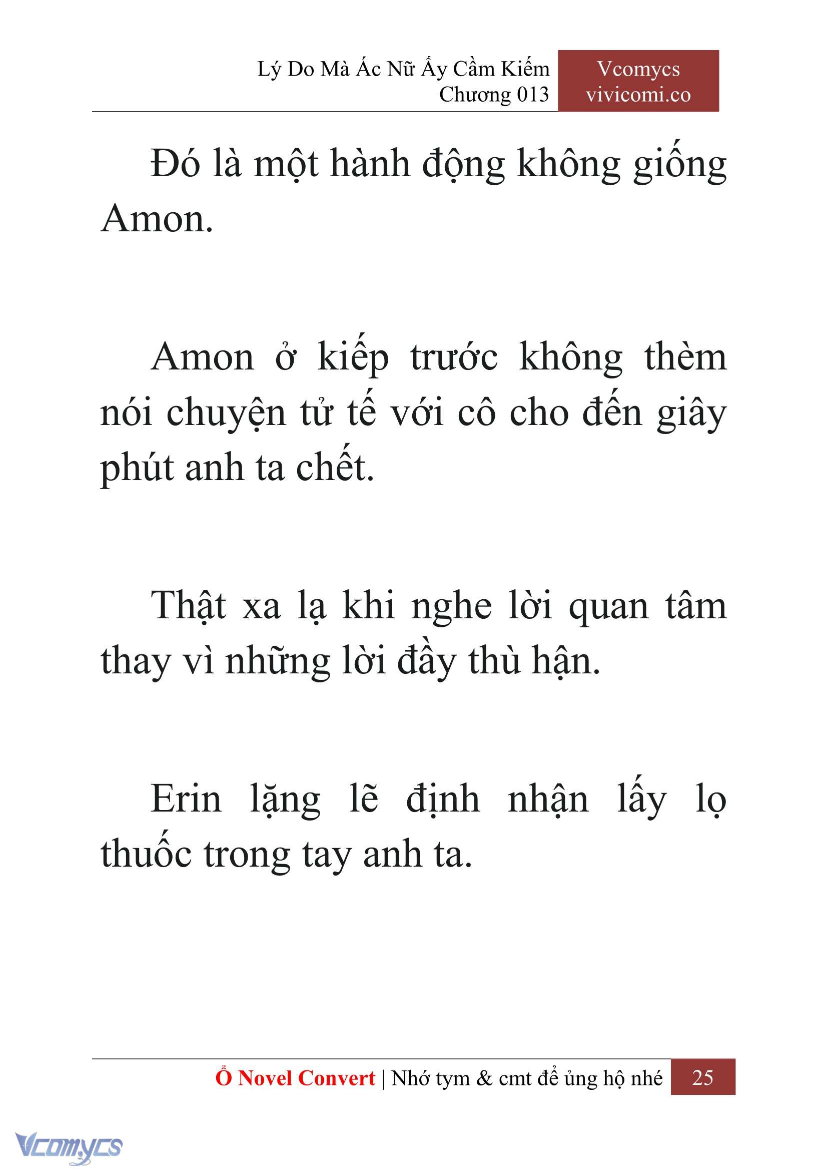 [Novel] Lý Do Mà Ác Nữ Ấy Cầm Kiếm Chap 13 - Trang 2