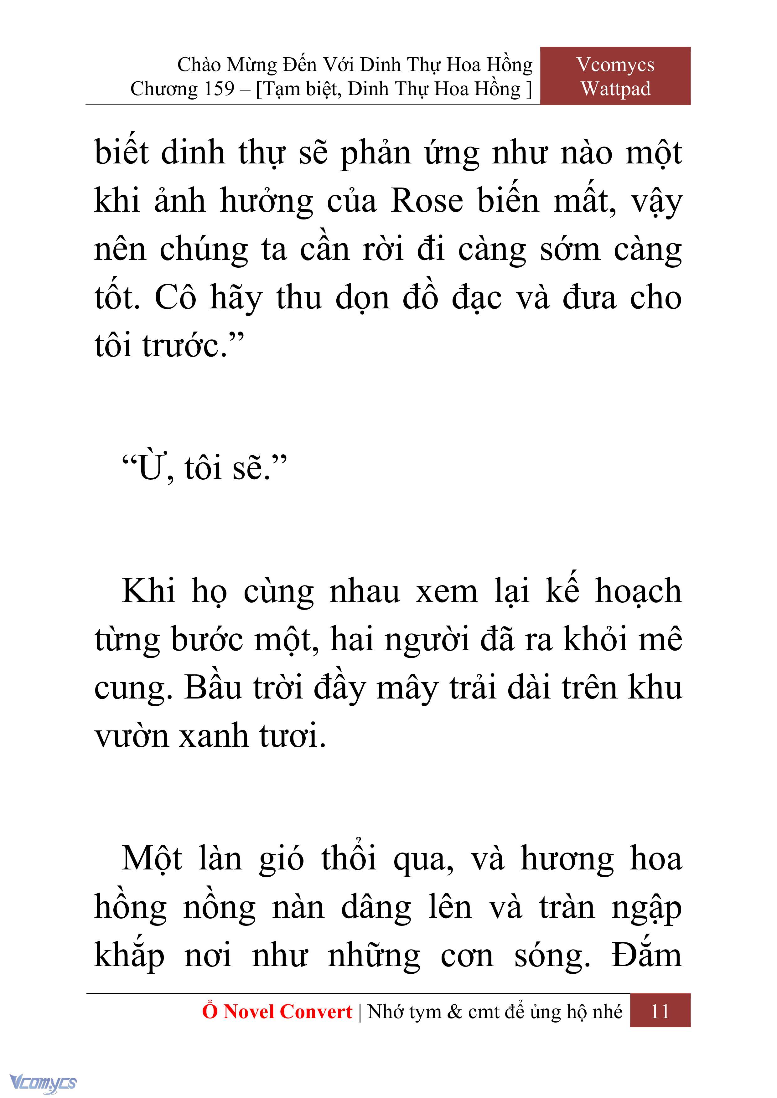 [Novel] Chào Mừng Đến Với Dinh Thự Hoa Hồng Chap 159 - Trang 2