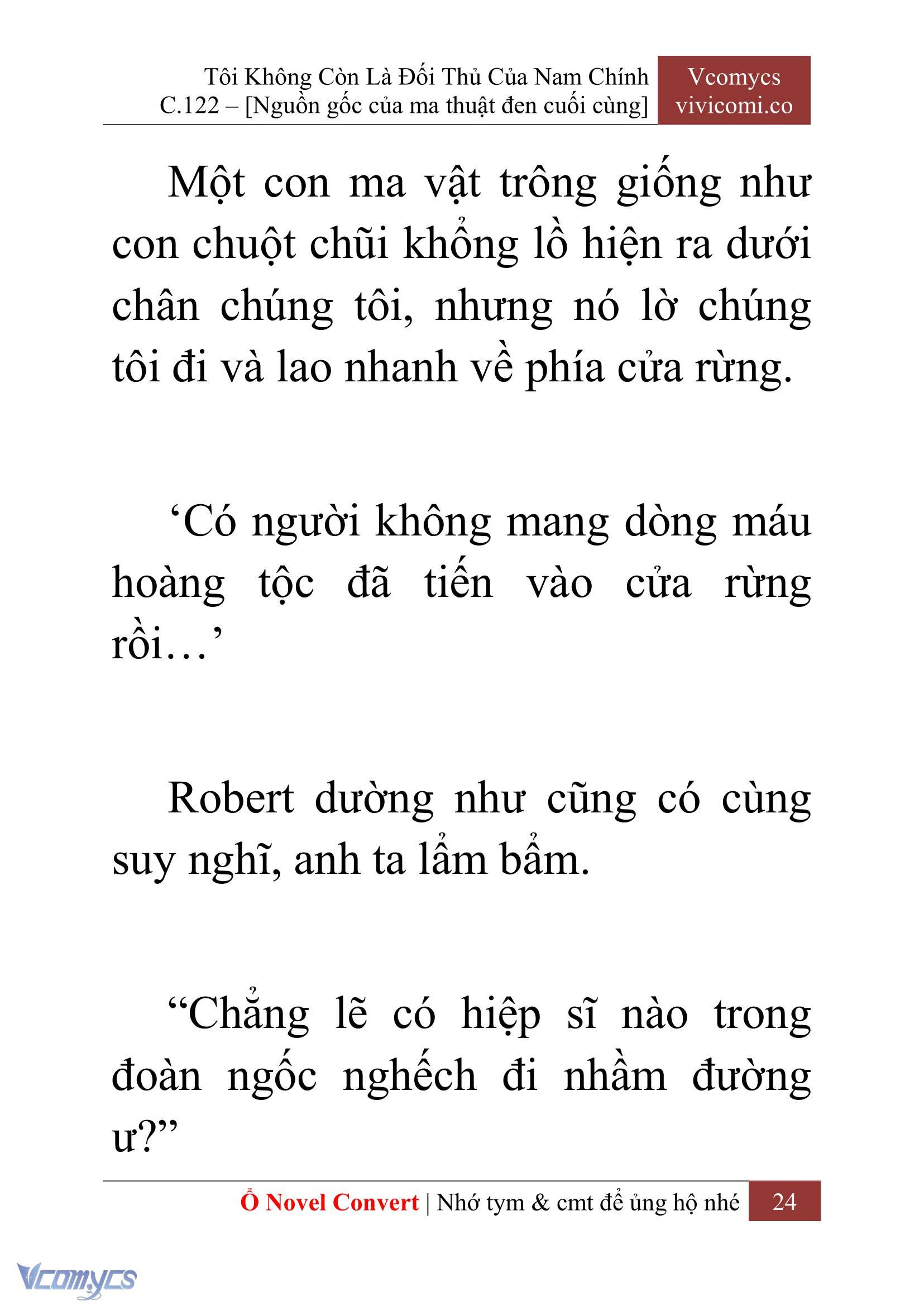 [Novel] Tôi Không Còn Là Đối Thủ Của Nam Chính Chap 122 - Trang 2