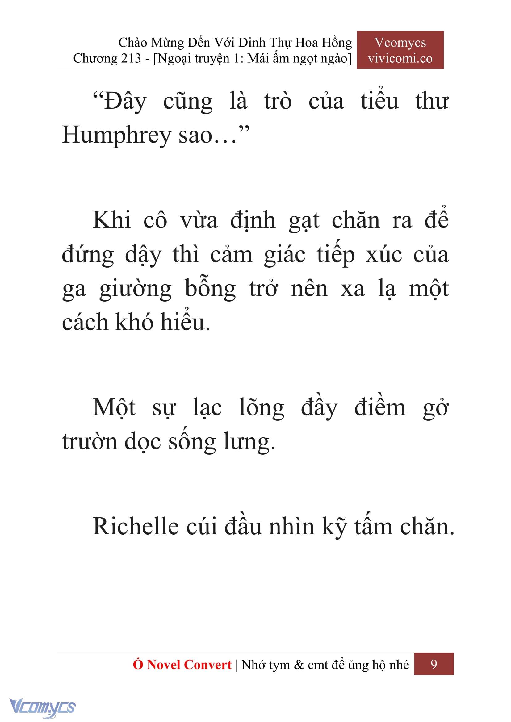 [Novel] Chào Mừng Đến Với Dinh Thự Hoa Hồng Chap 213 - Trang 2