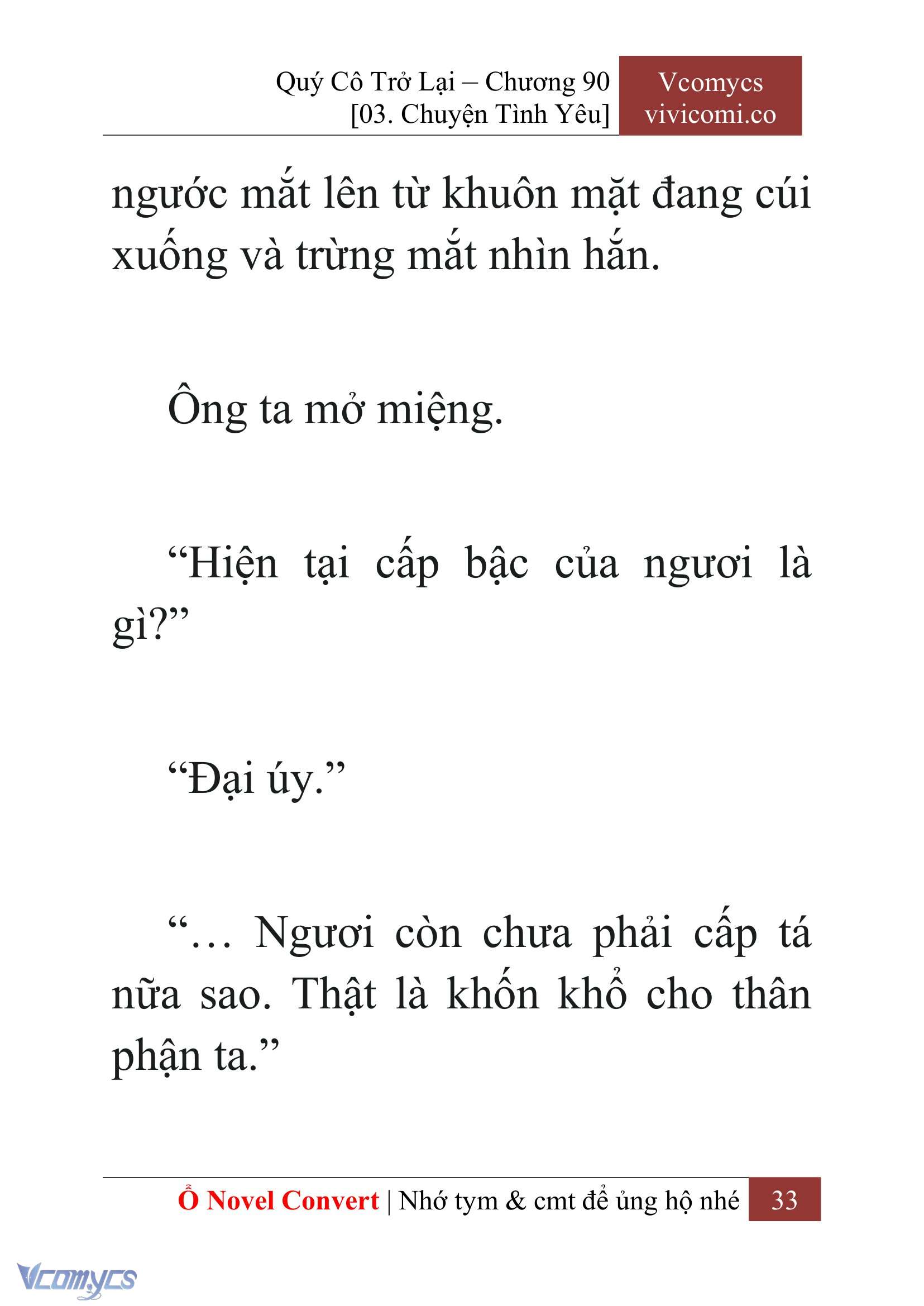 [Novel] Quý Cô Trở Lại Chap 90 - Trang 2
