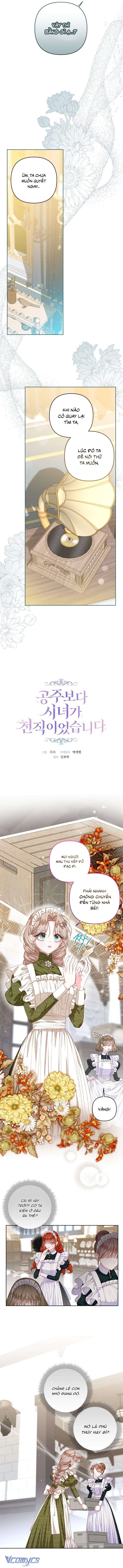 Trở Thành Hầu Nữ Còn Quan Trọng Hơn Là Làm Công Chúa Chap 36 - Trang 2