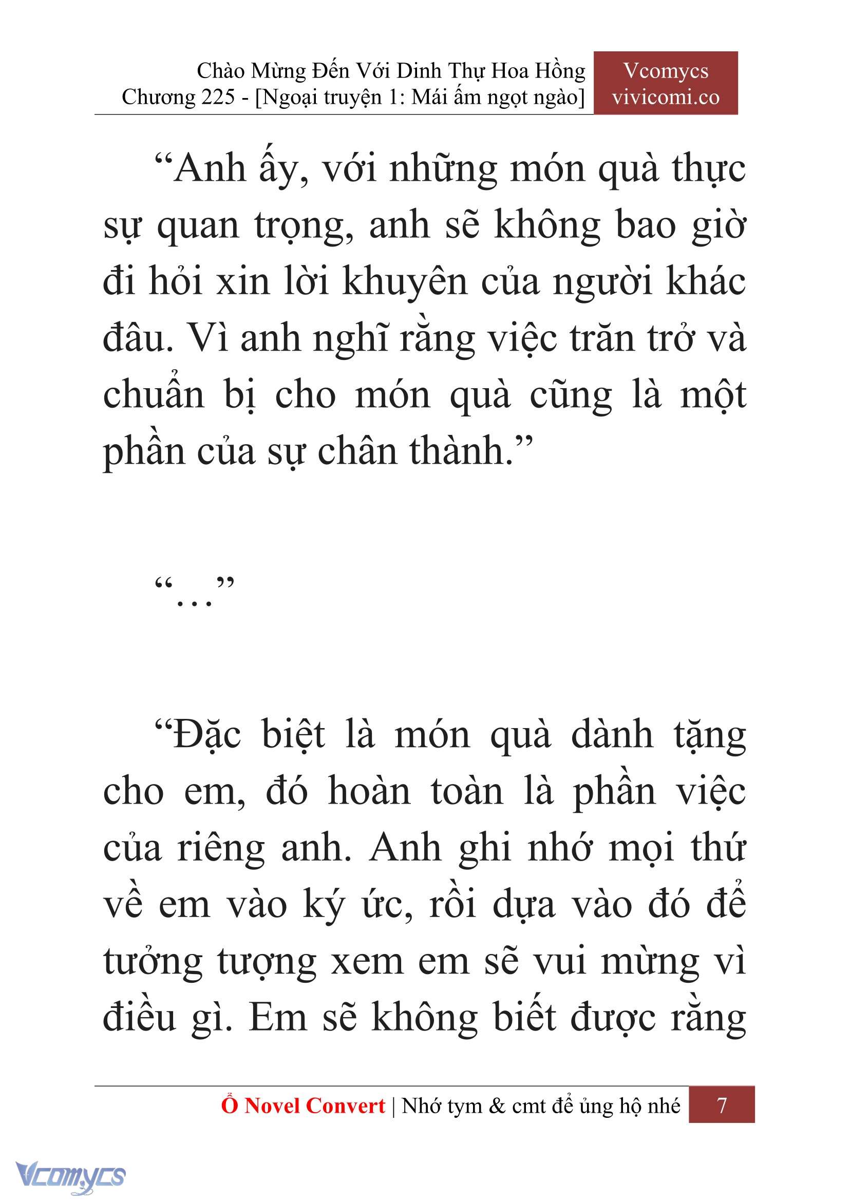 [Novel] Chào Mừng Đến Với Dinh Thự Hoa Hồng Chap 225 - Trang 2