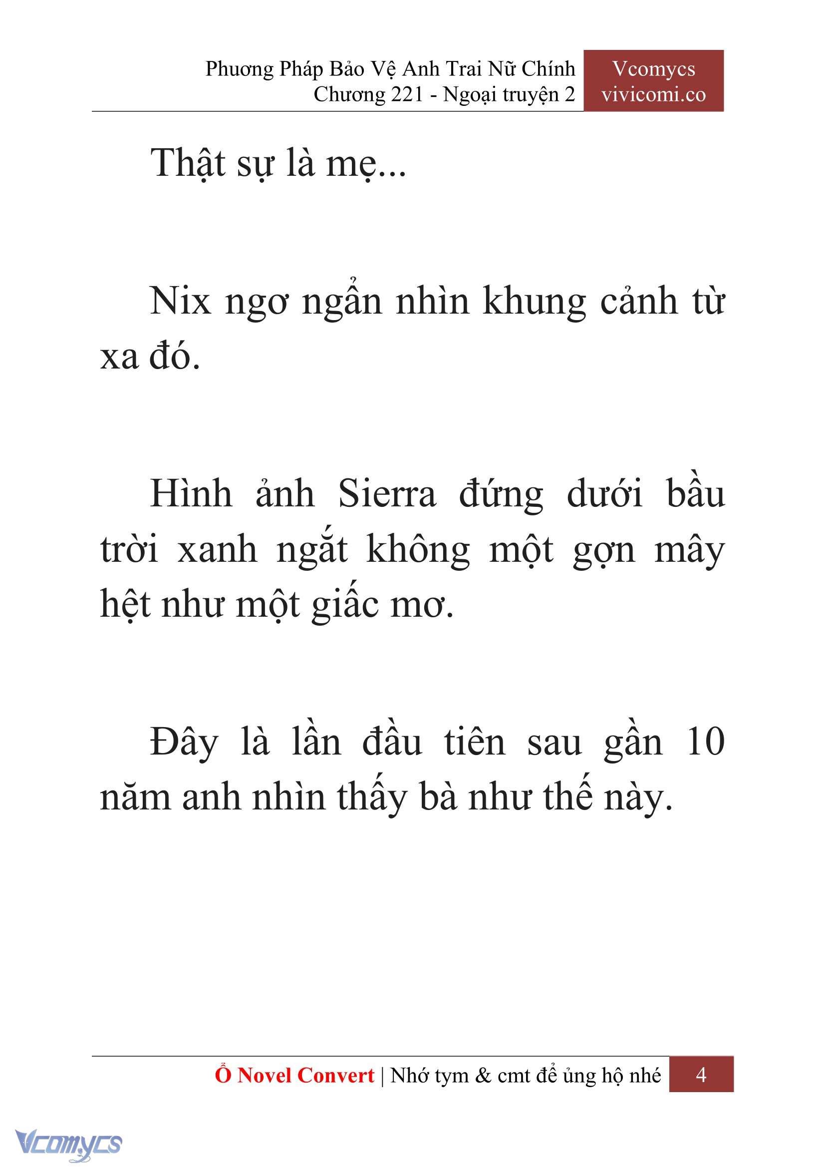 [Novel] Phương Pháp Bảo Vệ Anh Trai Nữ Chính Chap 221 - Trang 2