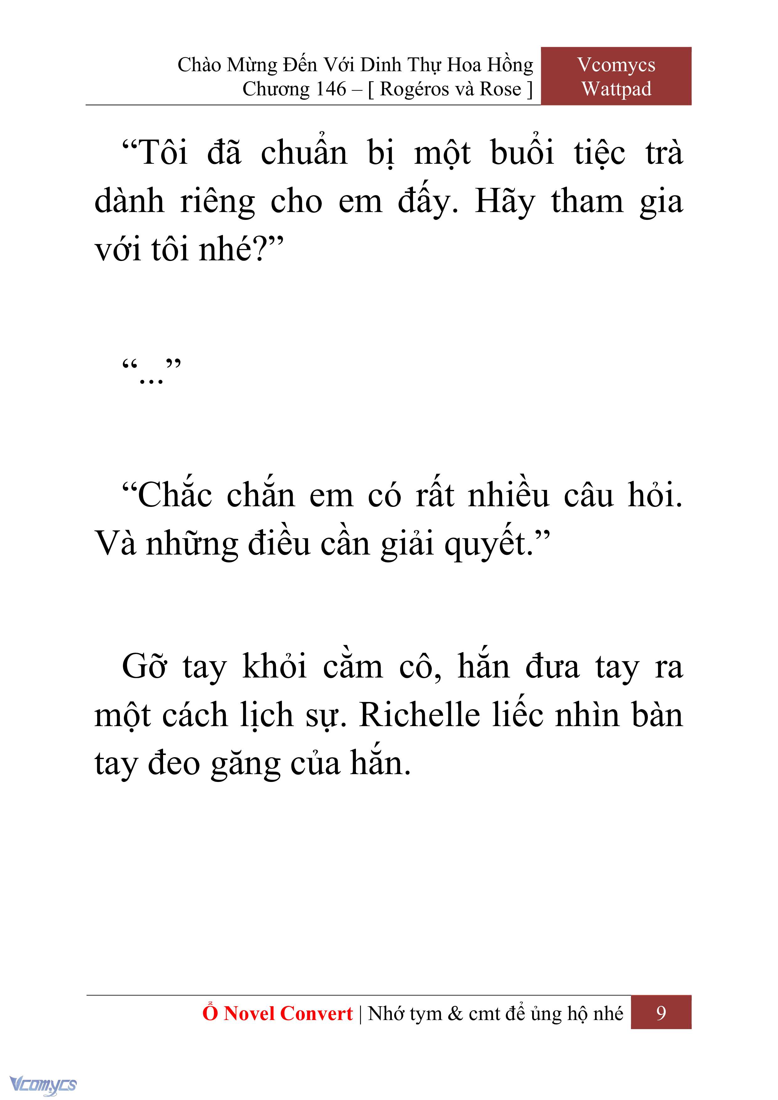 [Novel] Chào Mừng Đến Với Dinh Thự Hoa Hồng Chap 146 - Trang 2