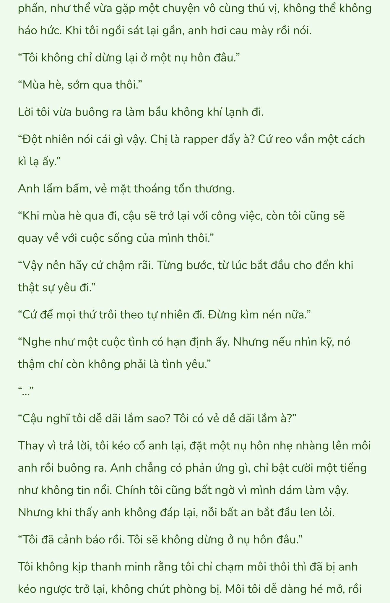 [Novel] Khúc Hát Giữa Mùa Hè Chap 9 - Next Chap 10