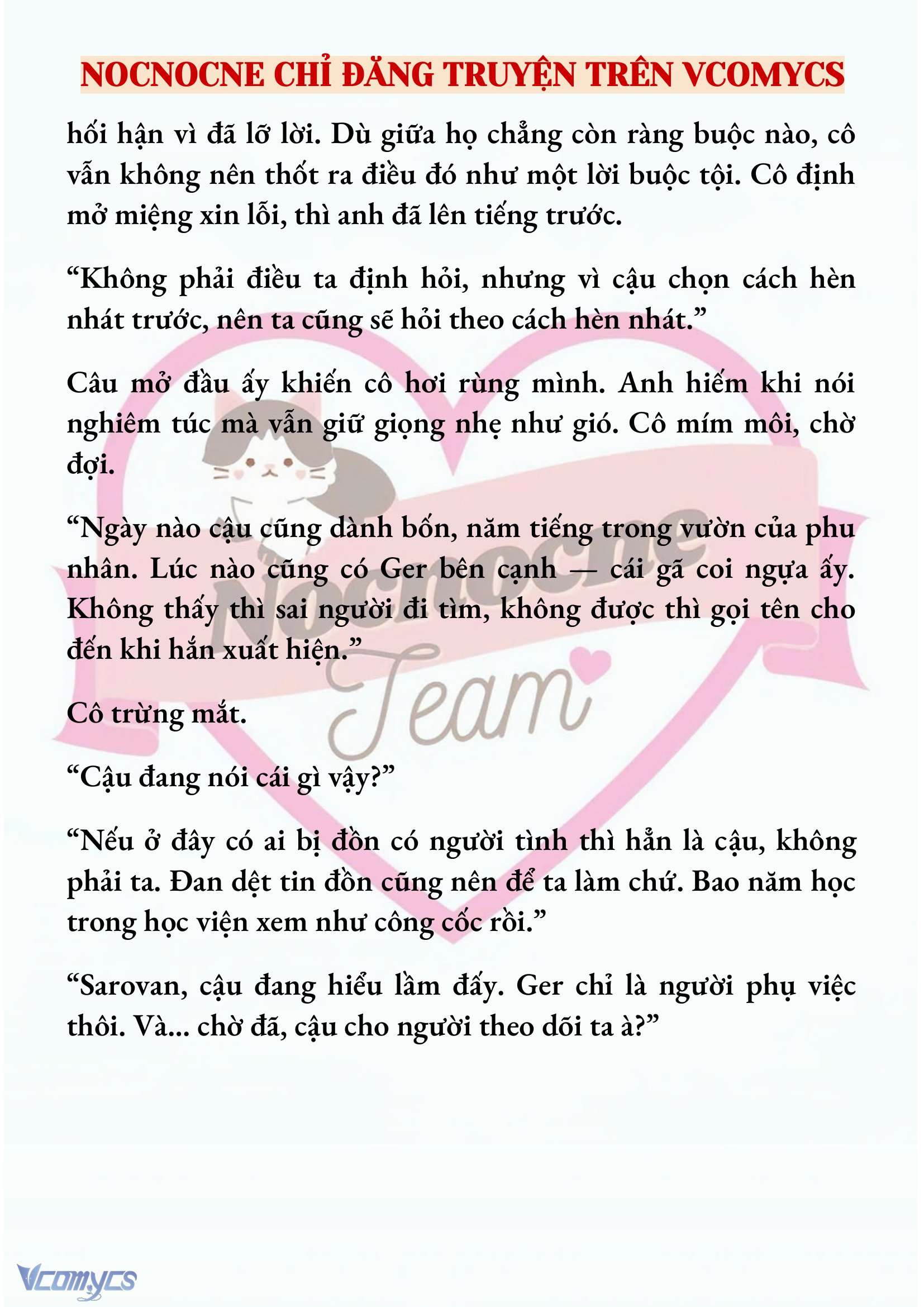 [NOVEL] CÁ RỪNG KHÔN NGOAN Chap 36 - Trang 2
