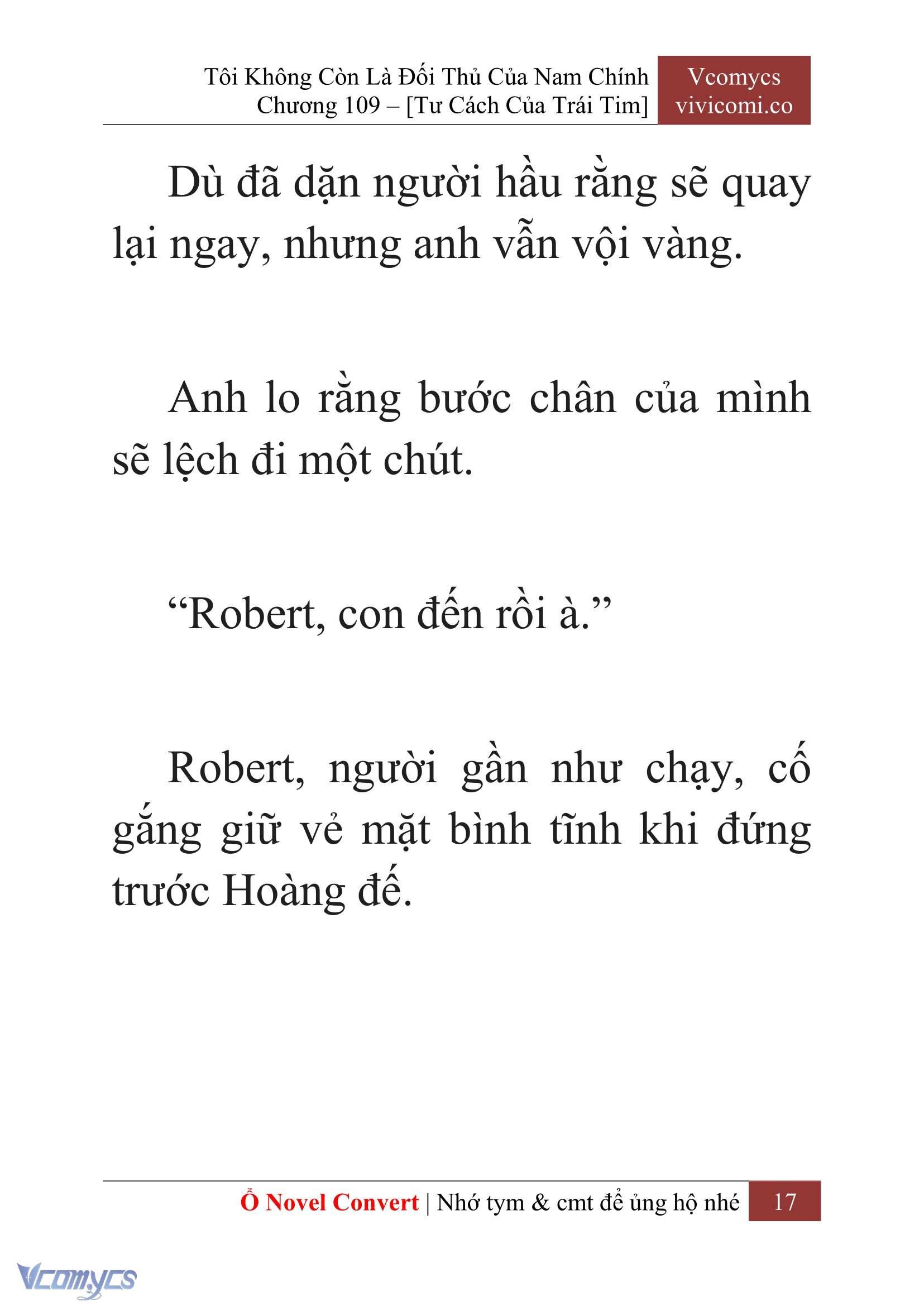 [Novel] Tôi Không Còn Là Đối Thủ Của Nam Chính Chap 109 - Trang 2