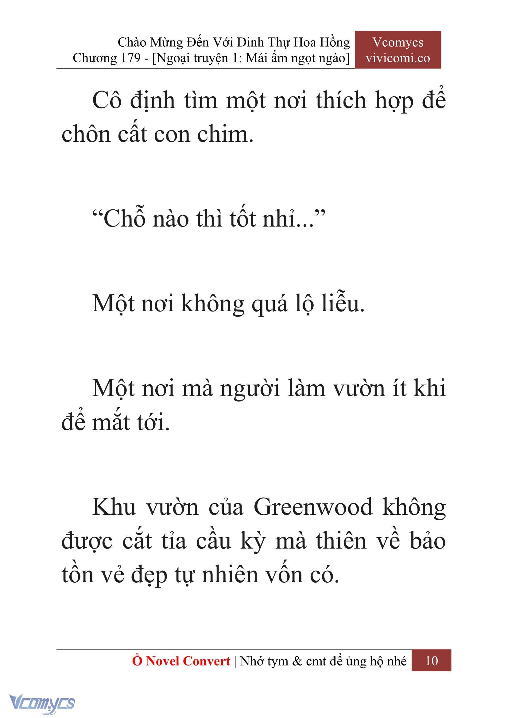 [Novel] Chào Mừng Đến Với Dinh Thự Hoa Hồng Chap 179 - Trang 2