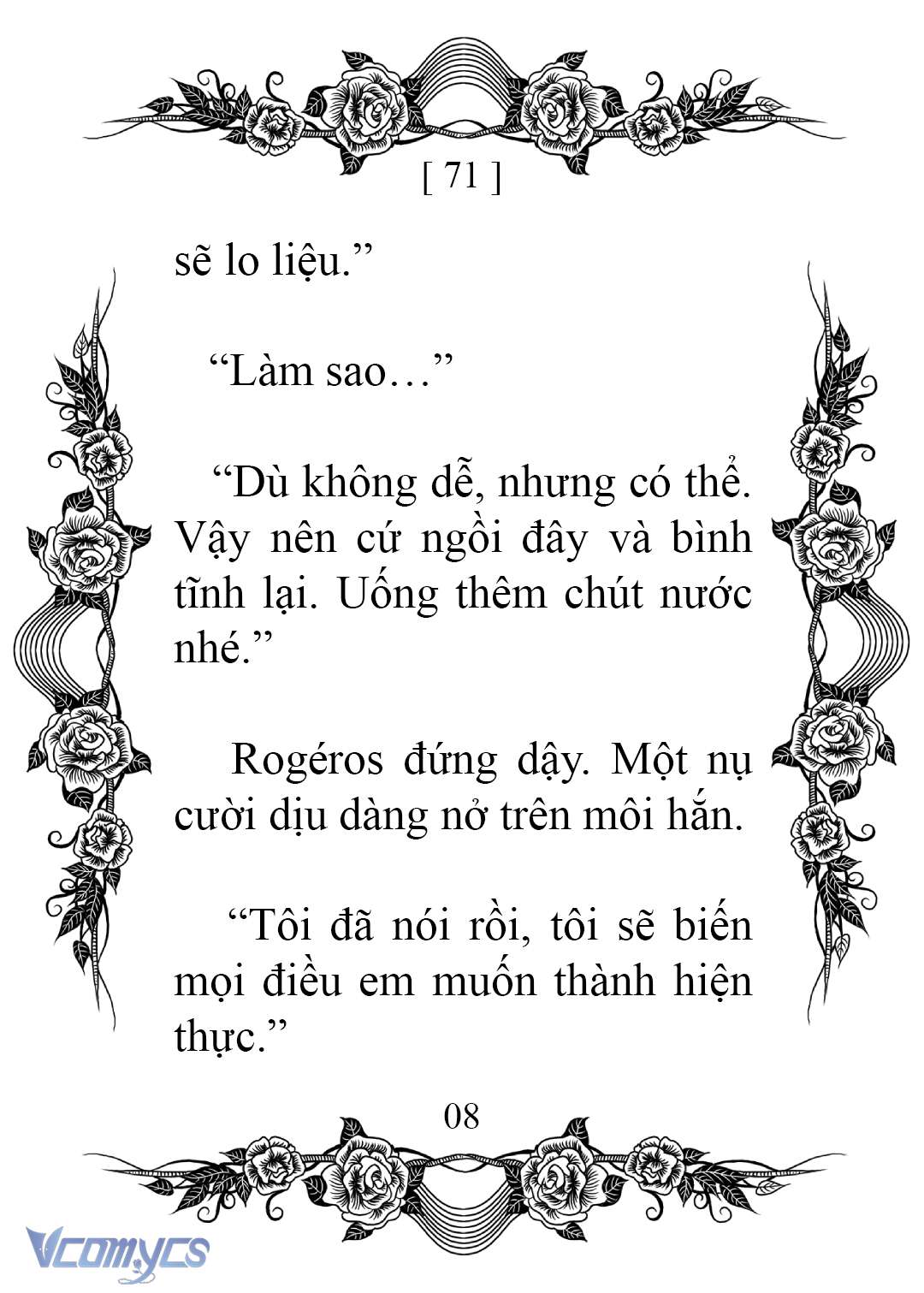 [Novel] Chào Mừng Đến Với Dinh Thự Hoa Hồng Chap 71 - Trang 2