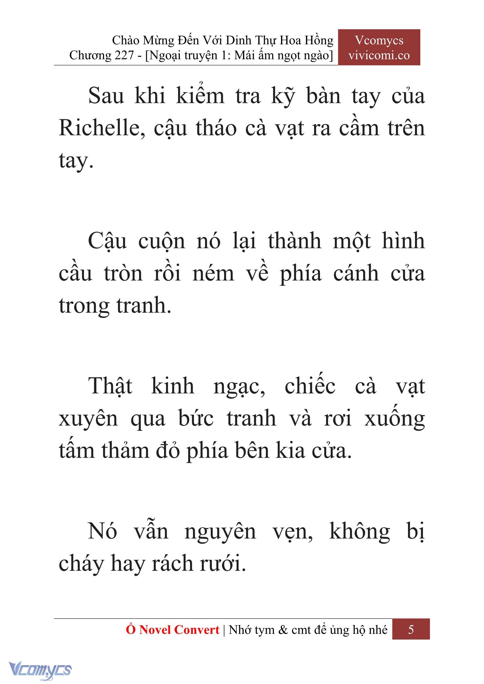 [Novel] Chào Mừng Đến Với Dinh Thự Hoa Hồng Chap 227 - Trang 2
