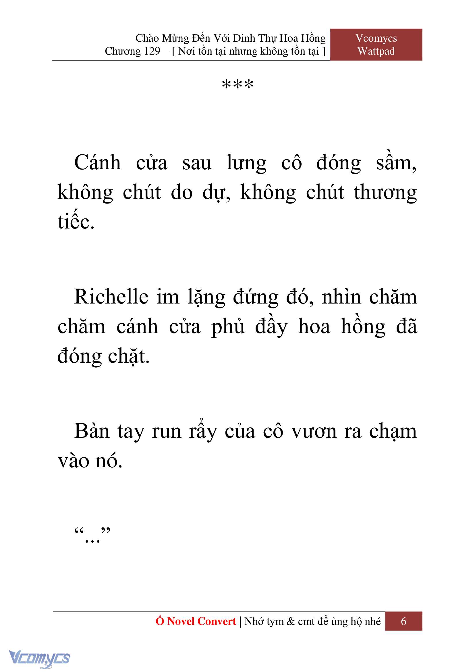 [Novel] Chào Mừng Đến Với Dinh Thự Hoa Hồng Chap 129 - Trang 2