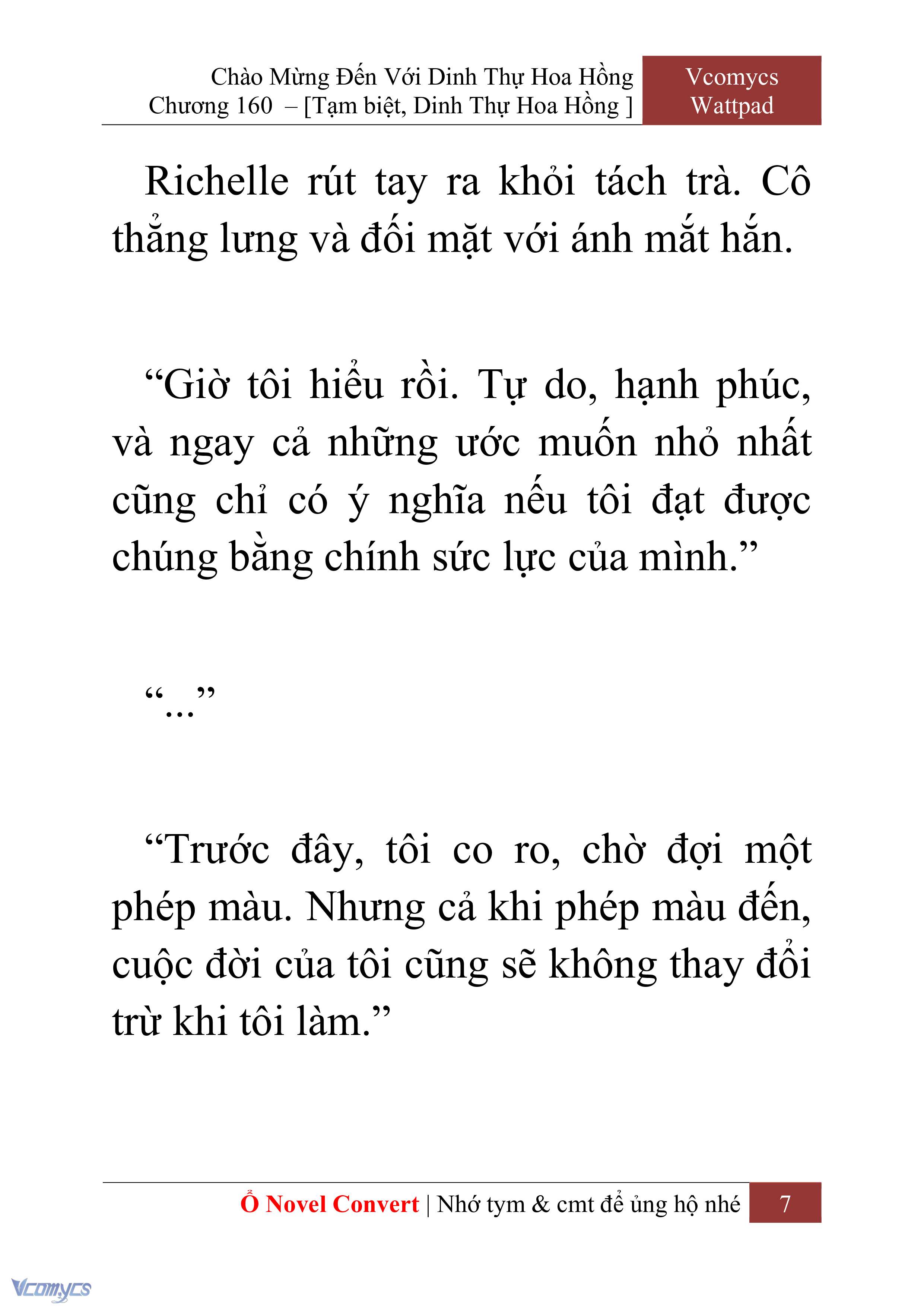 [Novel] Chào Mừng Đến Với Dinh Thự Hoa Hồng Chap 160 - Trang 2