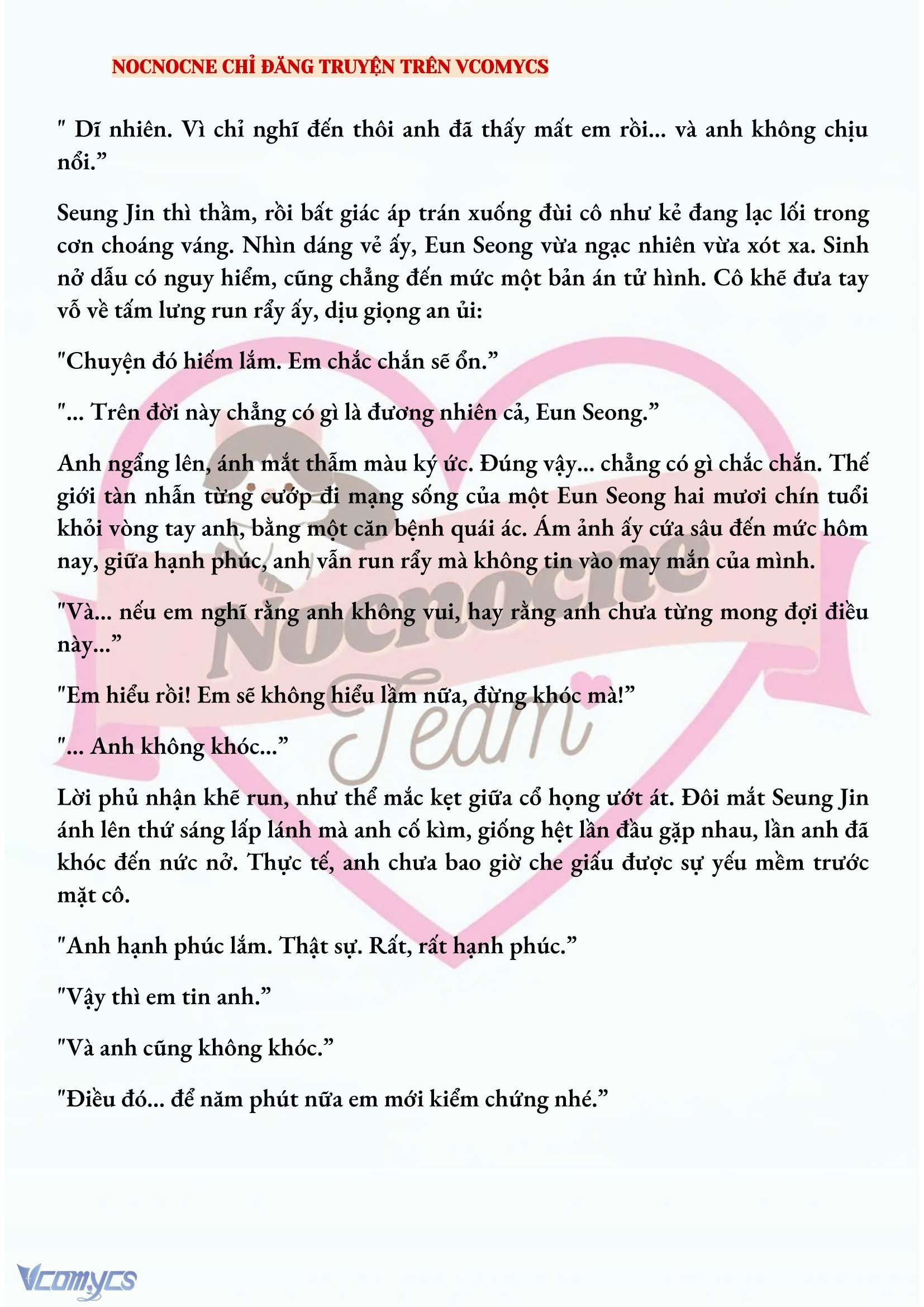 [FULL] [NOVEL] CHÚNG TA KẾT THÚC VÀO MÙA THU Chap 81 - Trang 2