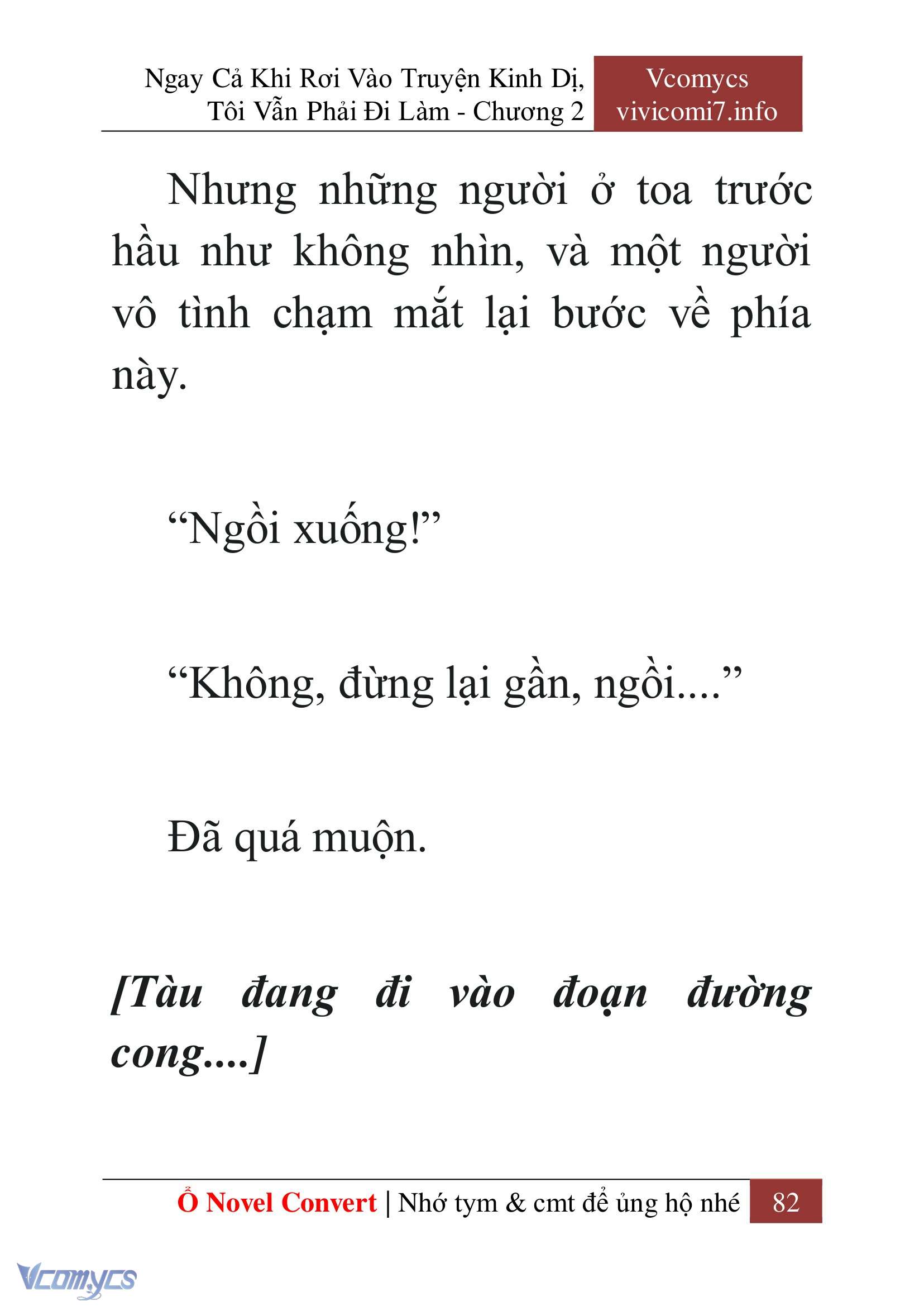 [Novel] Ngay Cả Khi Rơi Vào Truyện Kinh Dị, Tôi Vẫn Phải Đi Làm Chap 2 - Trang 2