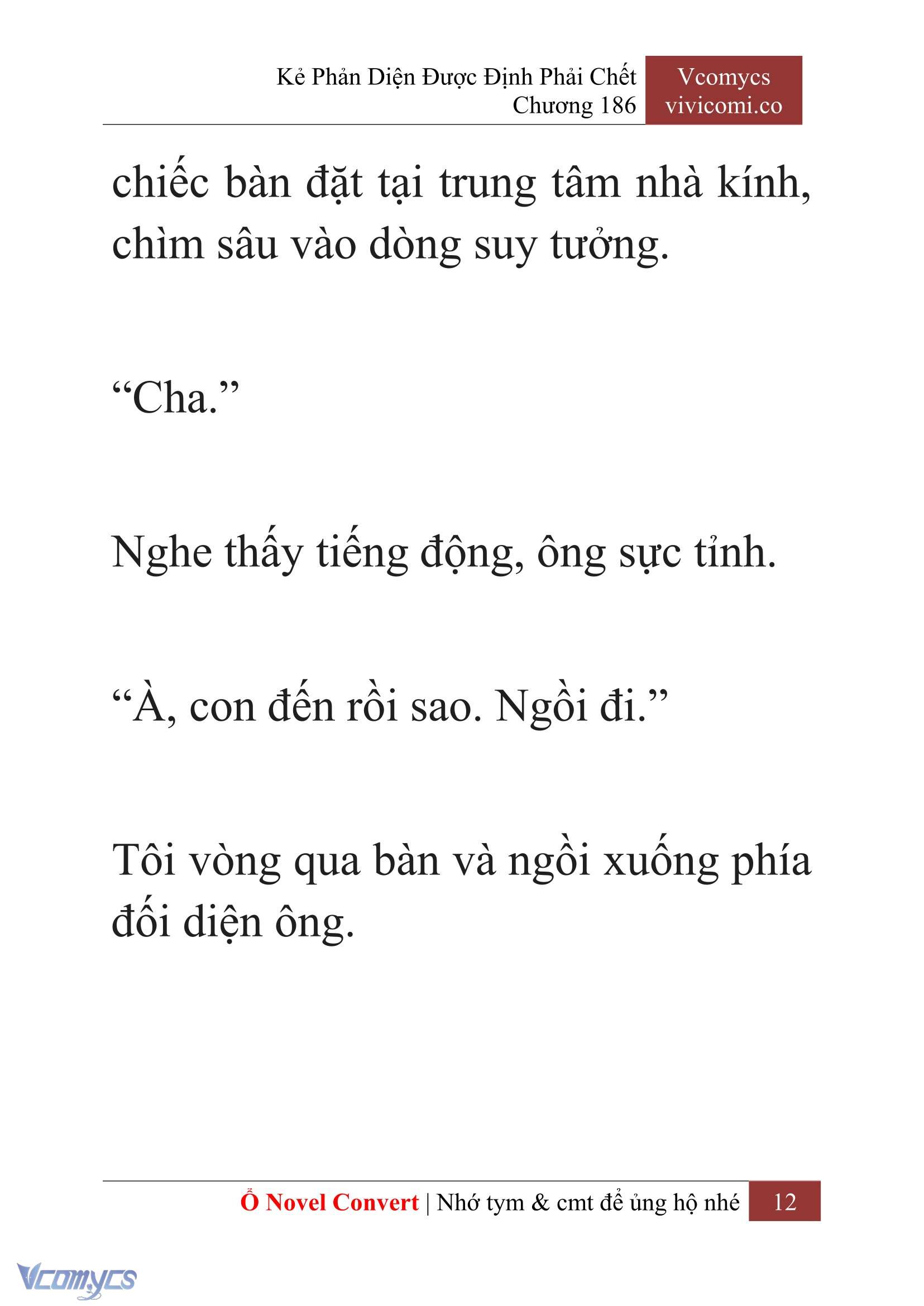 [Novel] Kẻ Phản Diện Được Định Phải Chết Chap 186 - Next Chap 187
