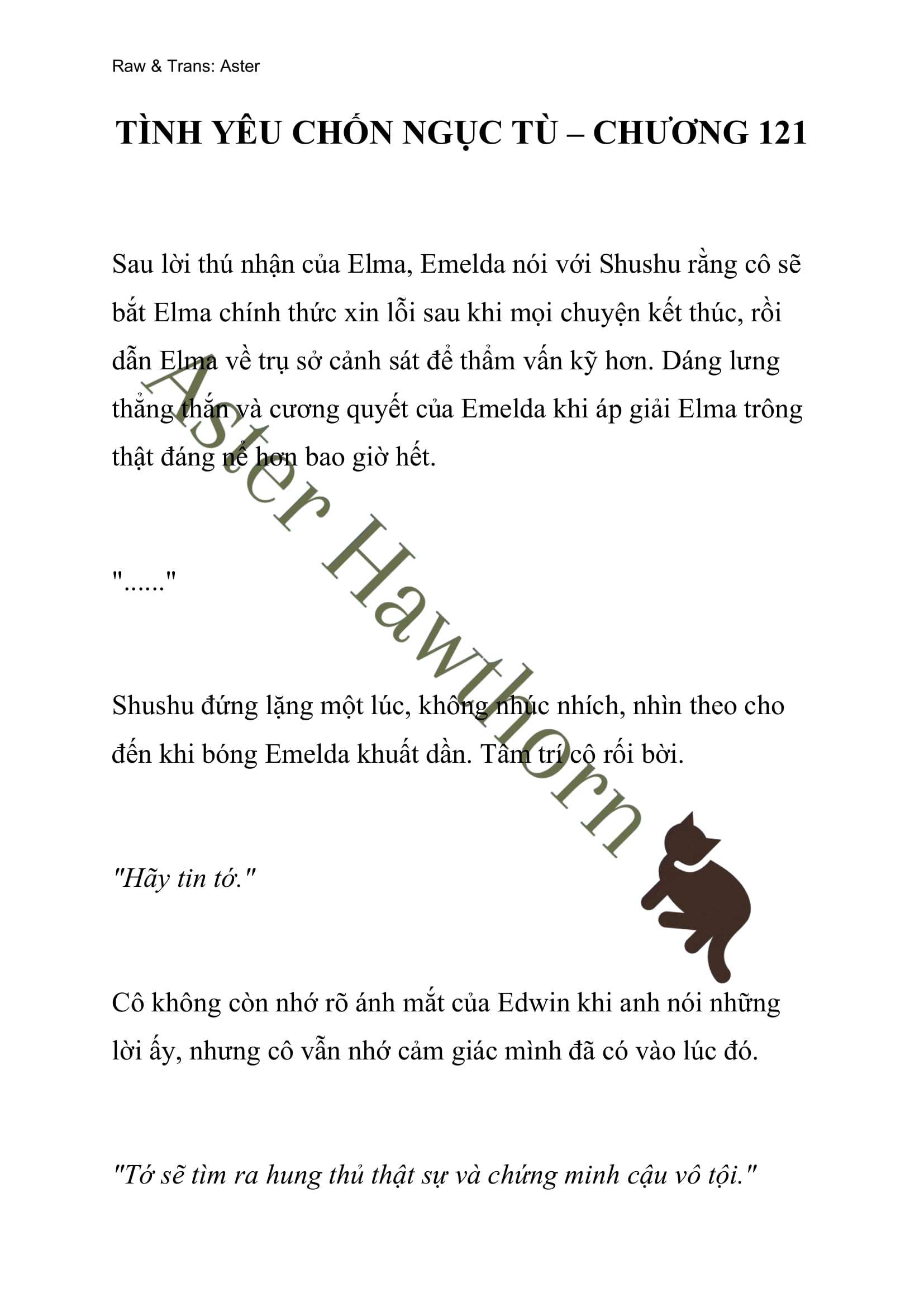 [NOVEL] Tình Yêu Chốn Ngục Tù Chap 121 - Trang 2