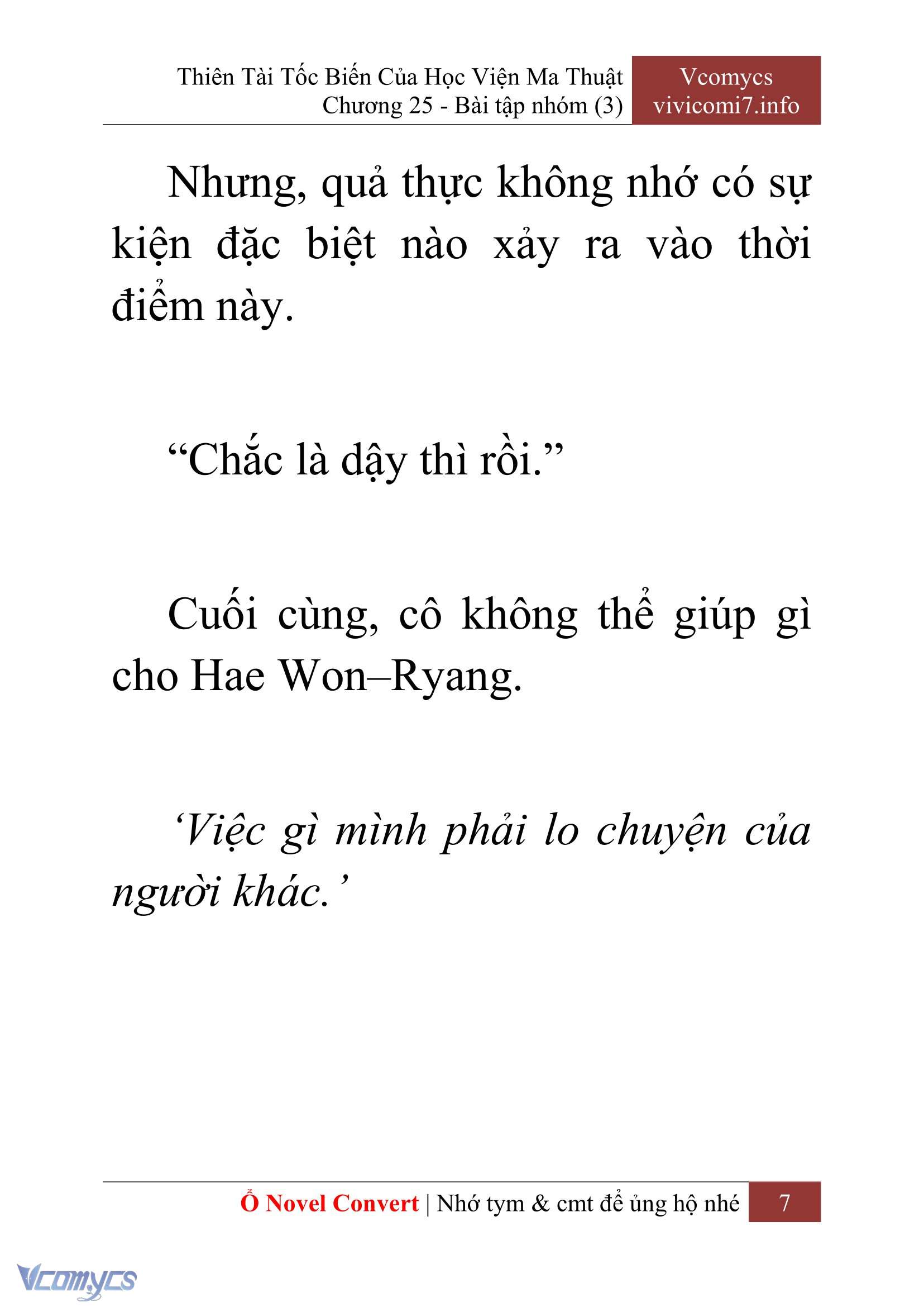 [Novel] Thiên Tài Tốc Biến Của Học Viện Ma Thuật Chap 25 - Trang 2