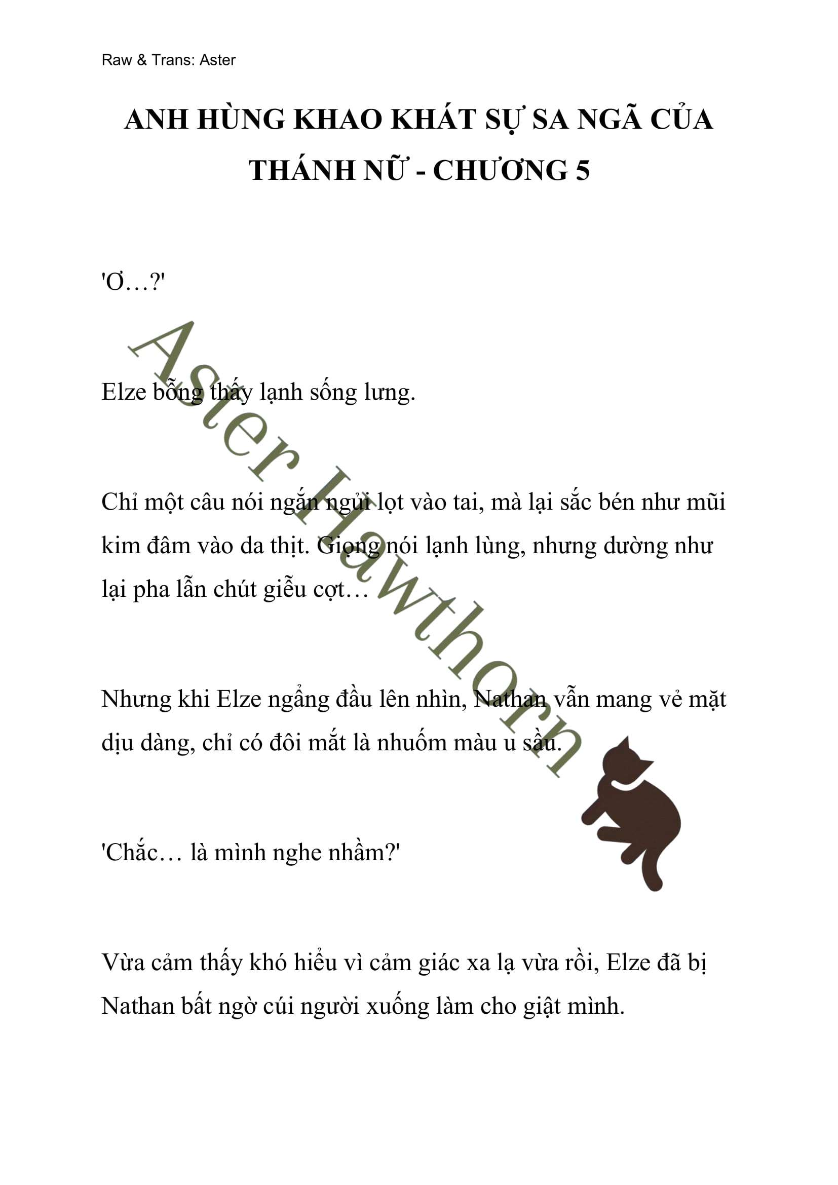 Anh Hùng Khao Khát Sự Sa Ngã Của Thánh Nữ Chap 5 - Trang 2