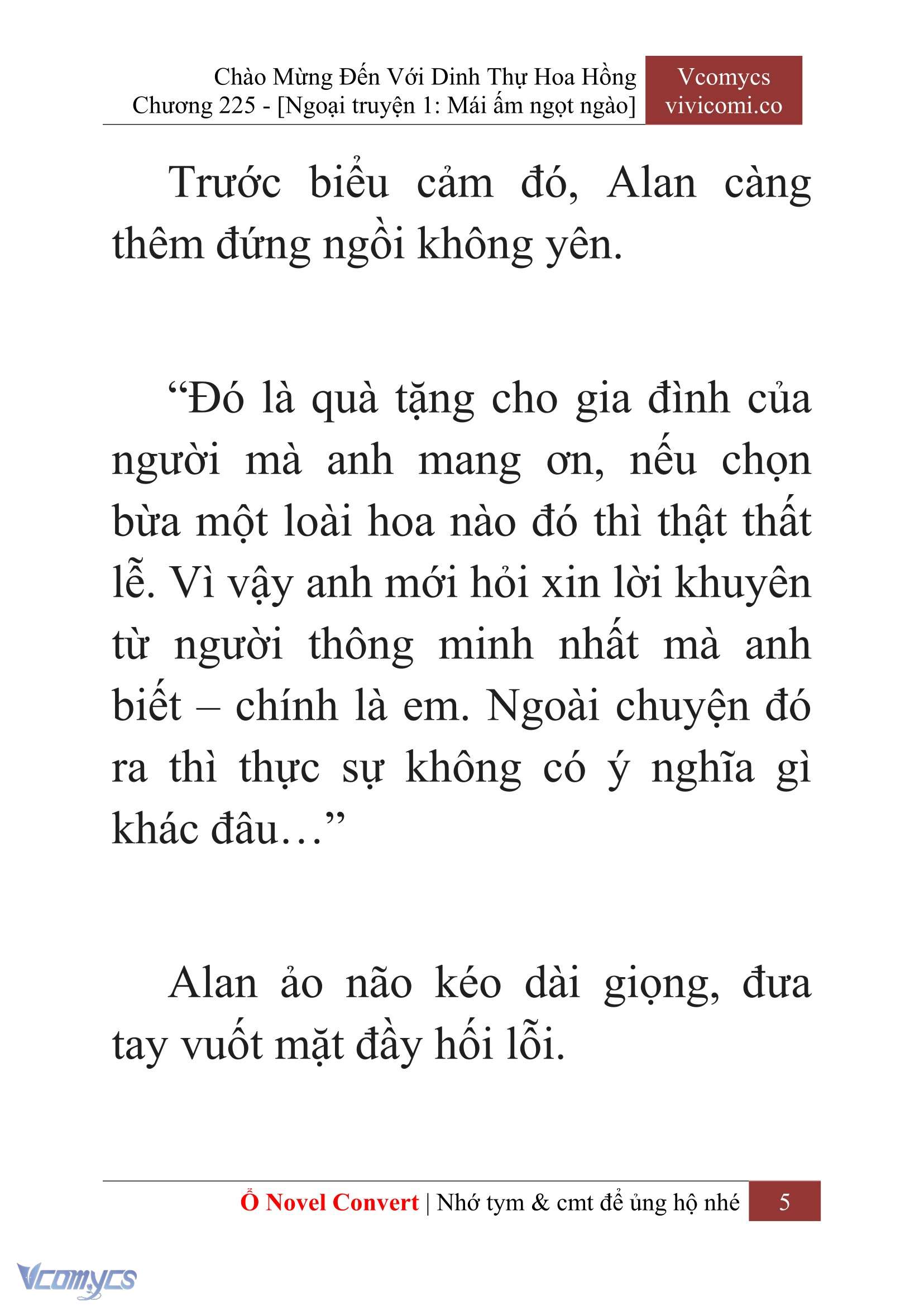 [Novel] Chào Mừng Đến Với Dinh Thự Hoa Hồng Chap 225 - Trang 2