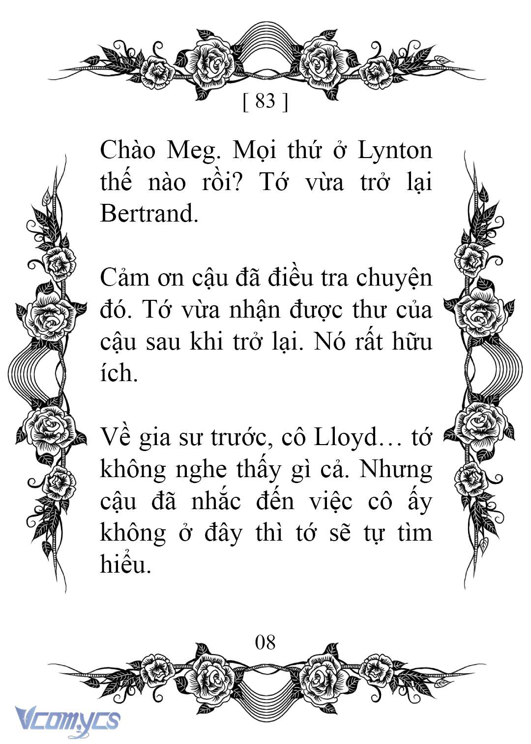 [Novel] Chào Mừng Đến Với Dinh Thự Hoa Hồng Chap 83 - Trang 2