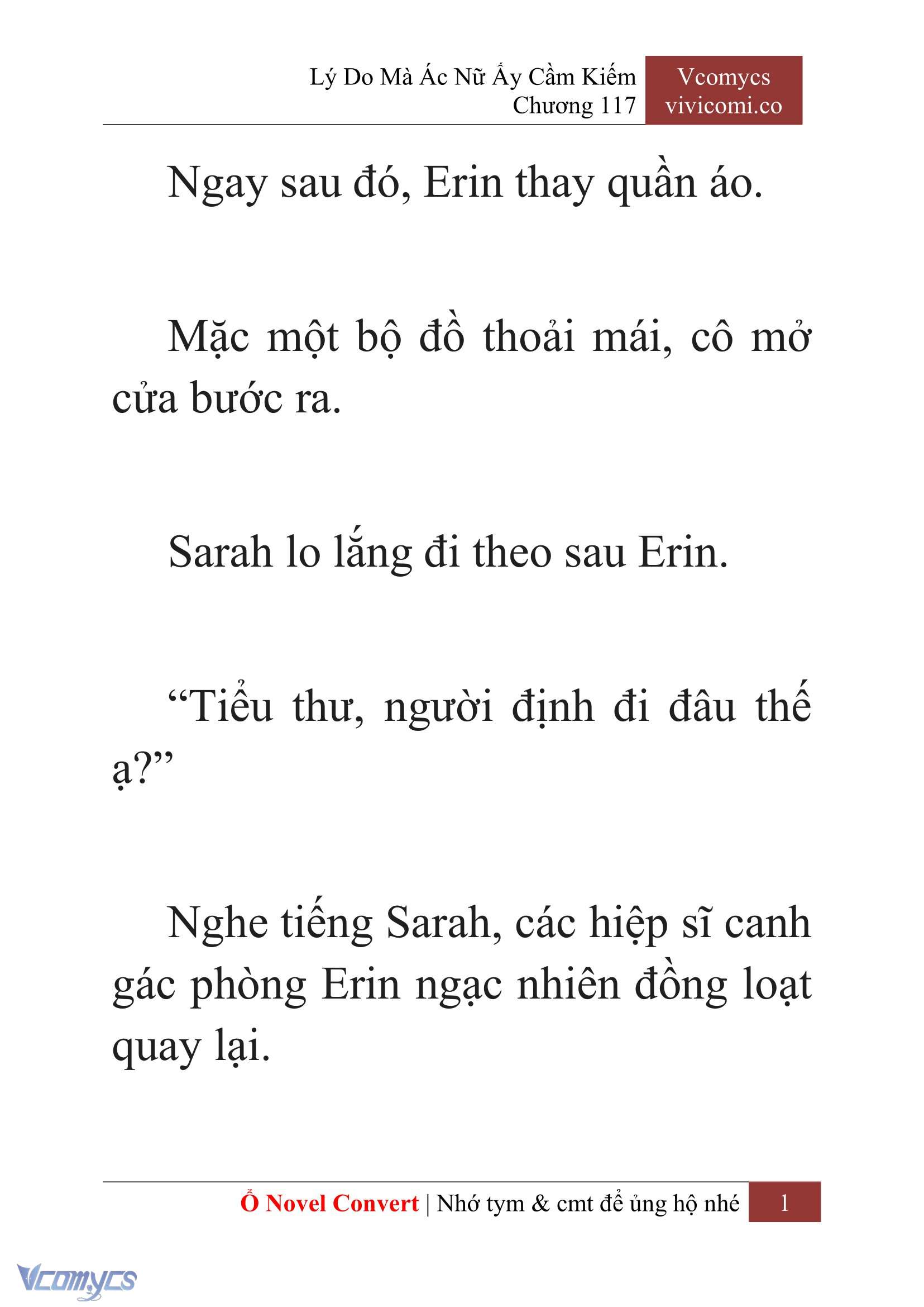 [Novel] Lý Do Mà Ác Nữ Ấy Cầm Kiếm Chap 117 - Trang 2