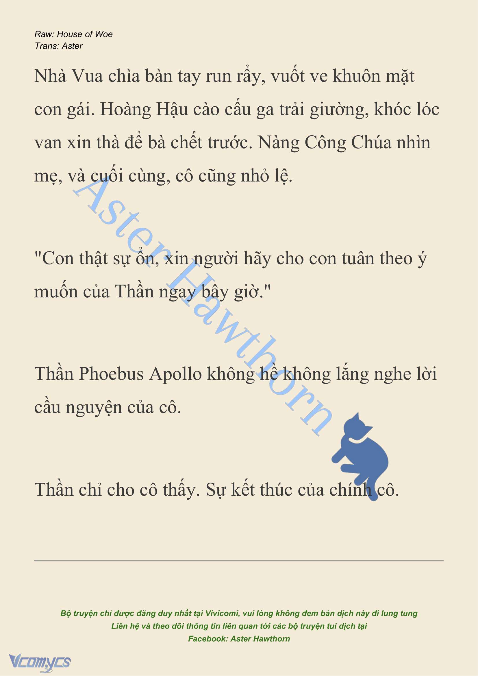 [NOVEL] Dành Cho Các Nữ Thần: Dành cho Psyche Chap 13 - Next Chap 14