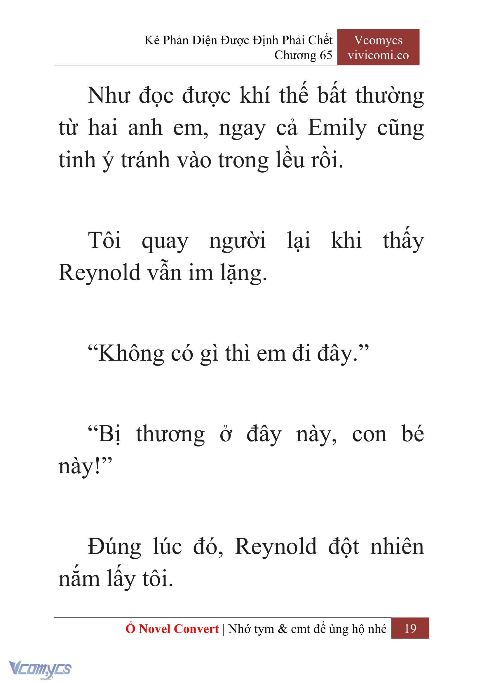 [Novel] Kẻ Phản Diện Được Định Phải Chết Chap 65 - Trang 2